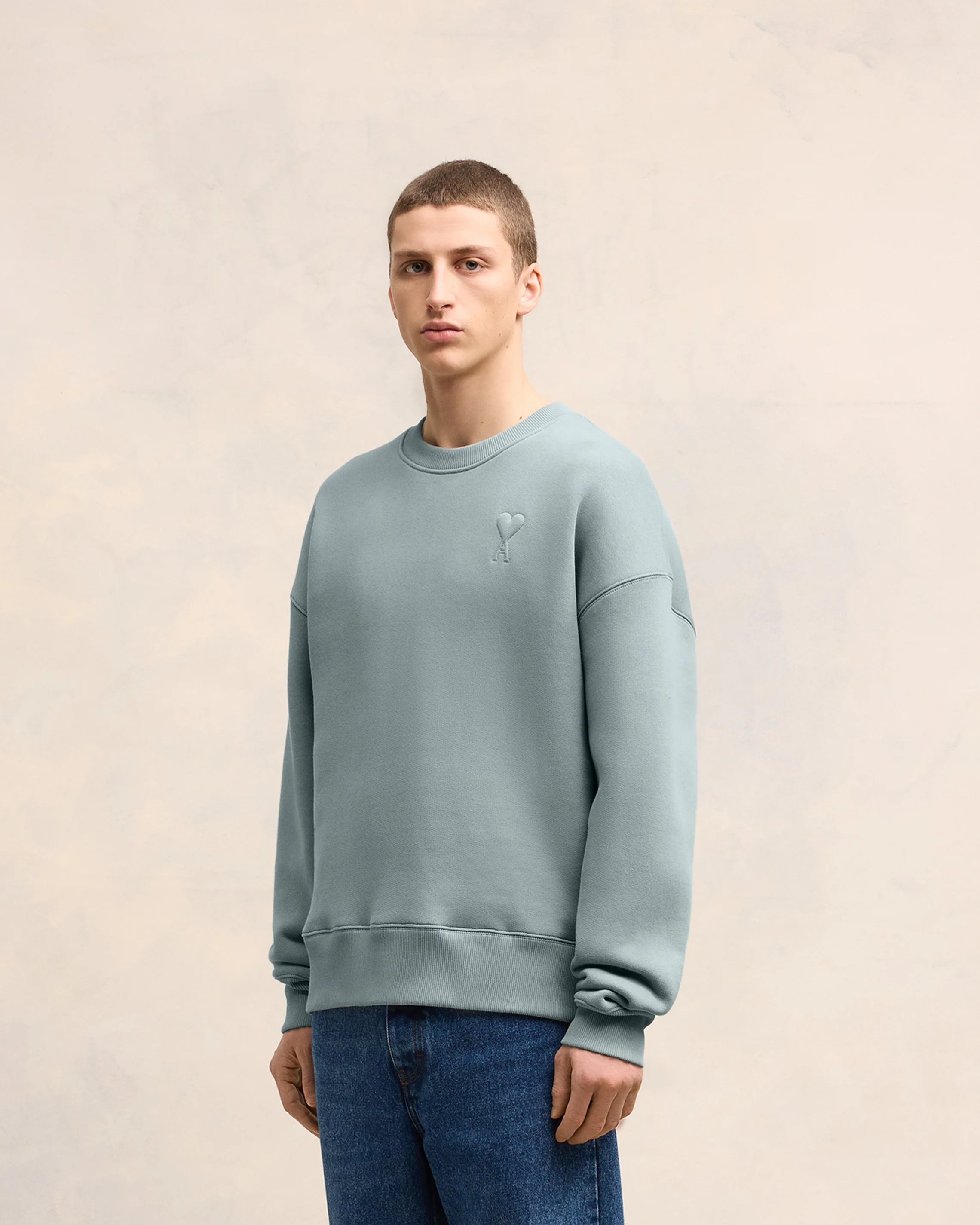 Clay Blue Ami De Coeur Sweatshirt - leoleo123123