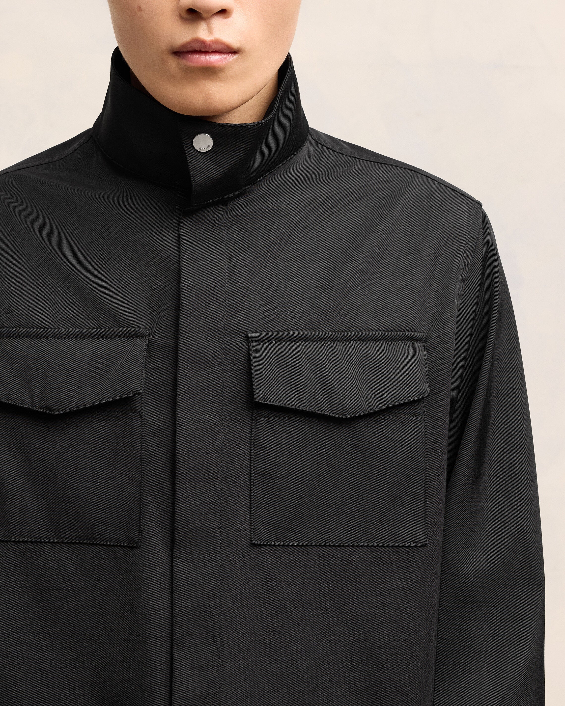 High Collar Shirt | Ami Paris US - leoleo123123