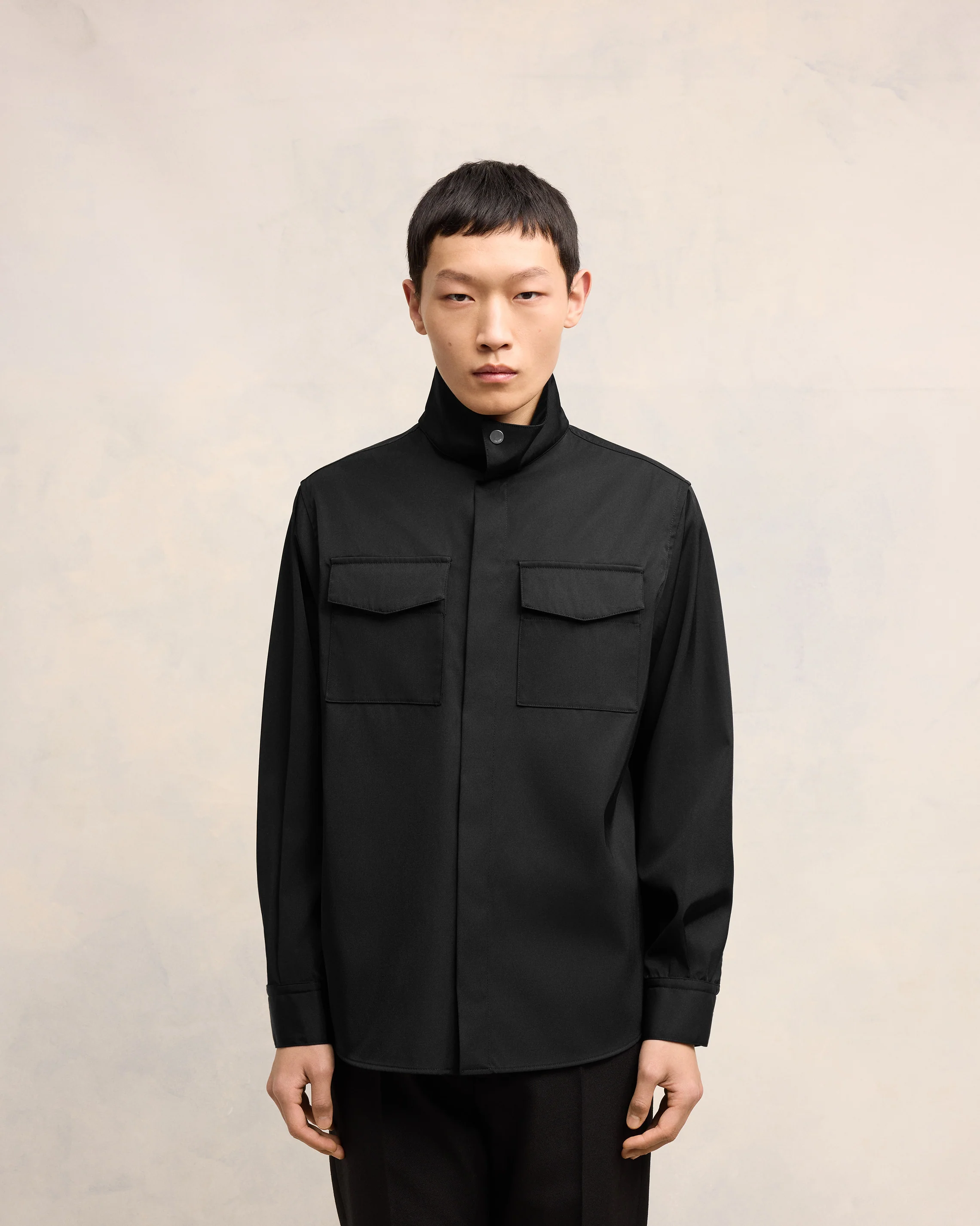 High Collar Shirt | Ami Paris US - leoleo123123
