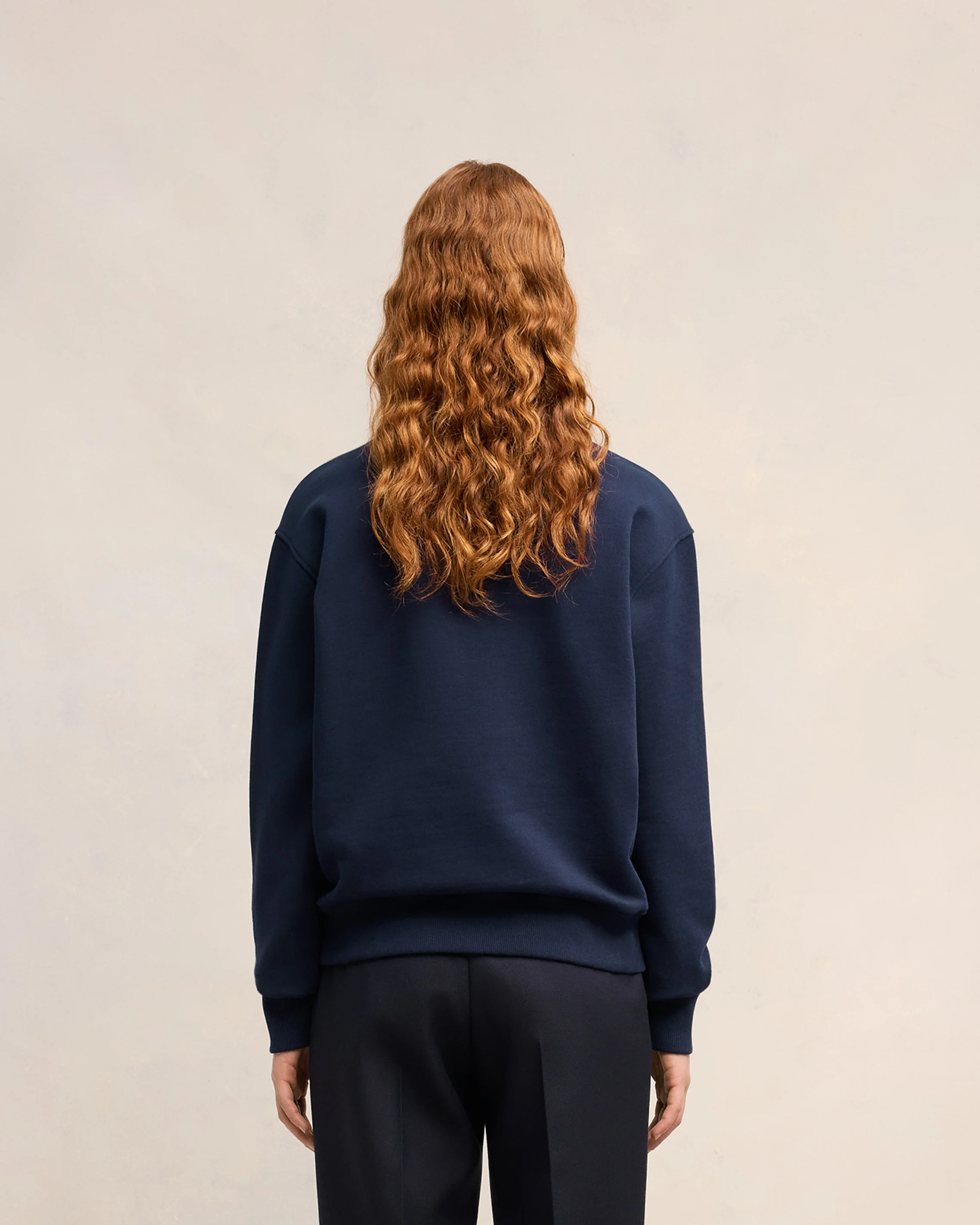 Night Blue Red Ami De Coeur Sweatshirt - leoleo123123