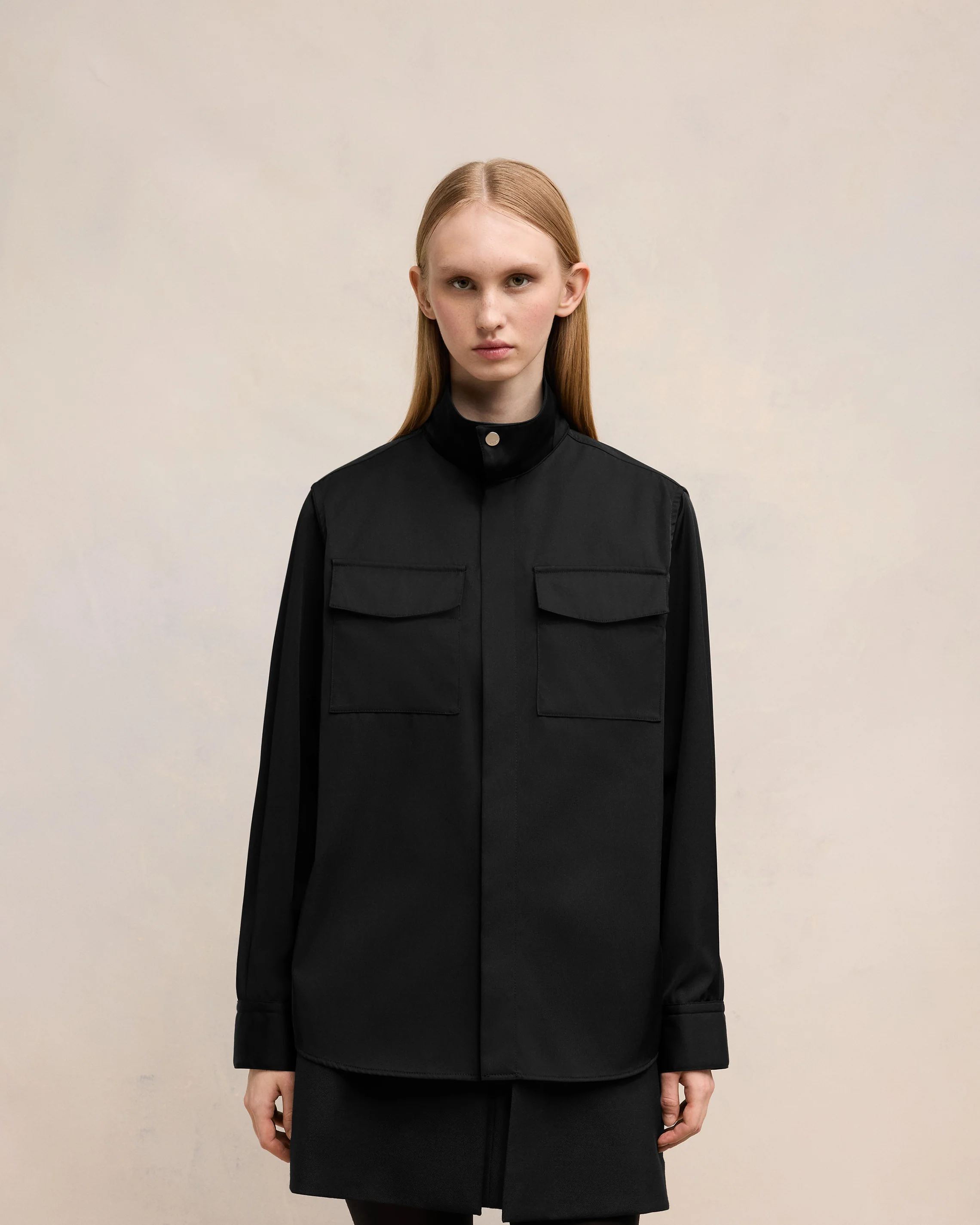 High Collar Shirt | Ami Paris US - leoleo123123