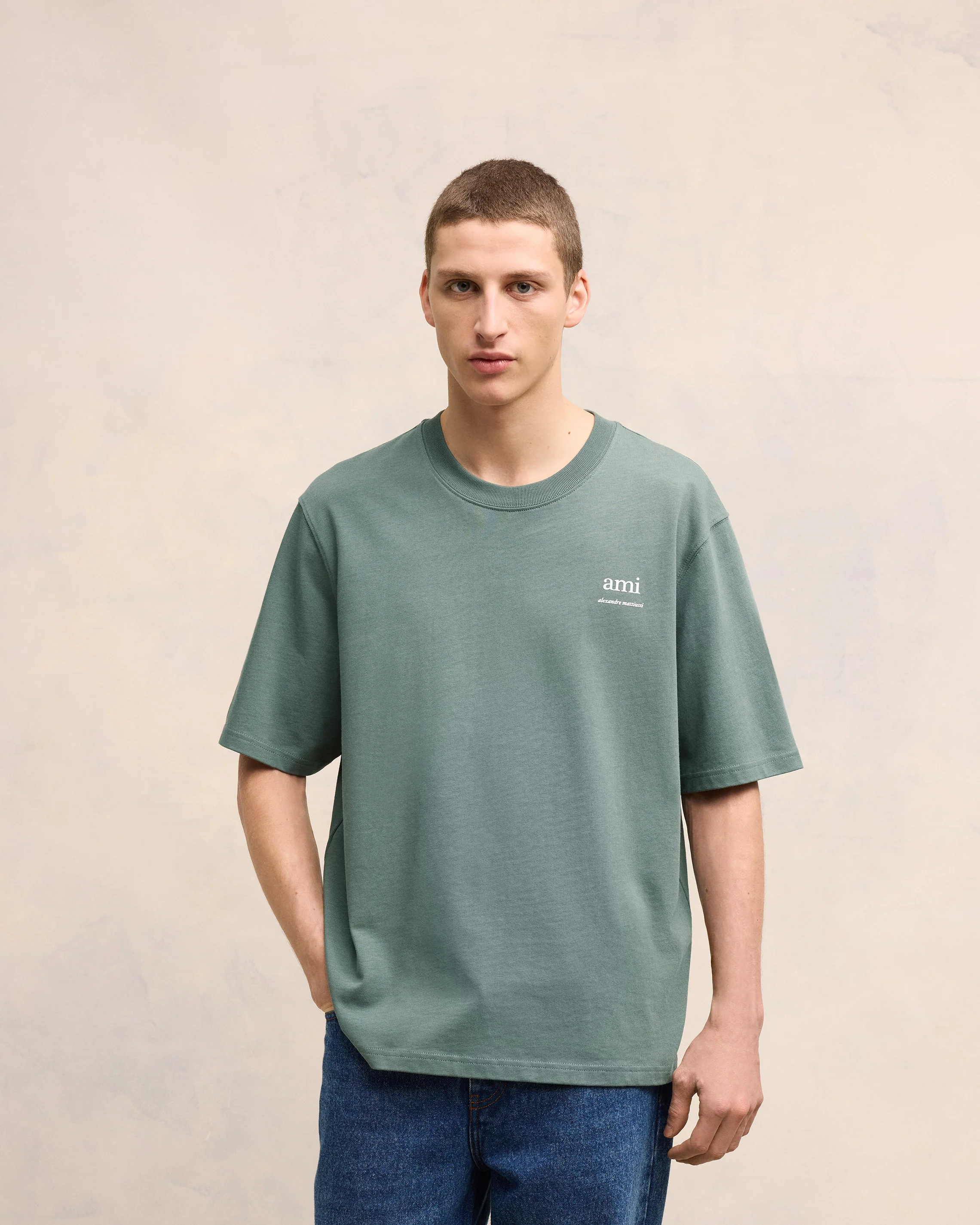 Antique Clay Ami Alexandre Mattiussi T-Shirt - leoleo123123