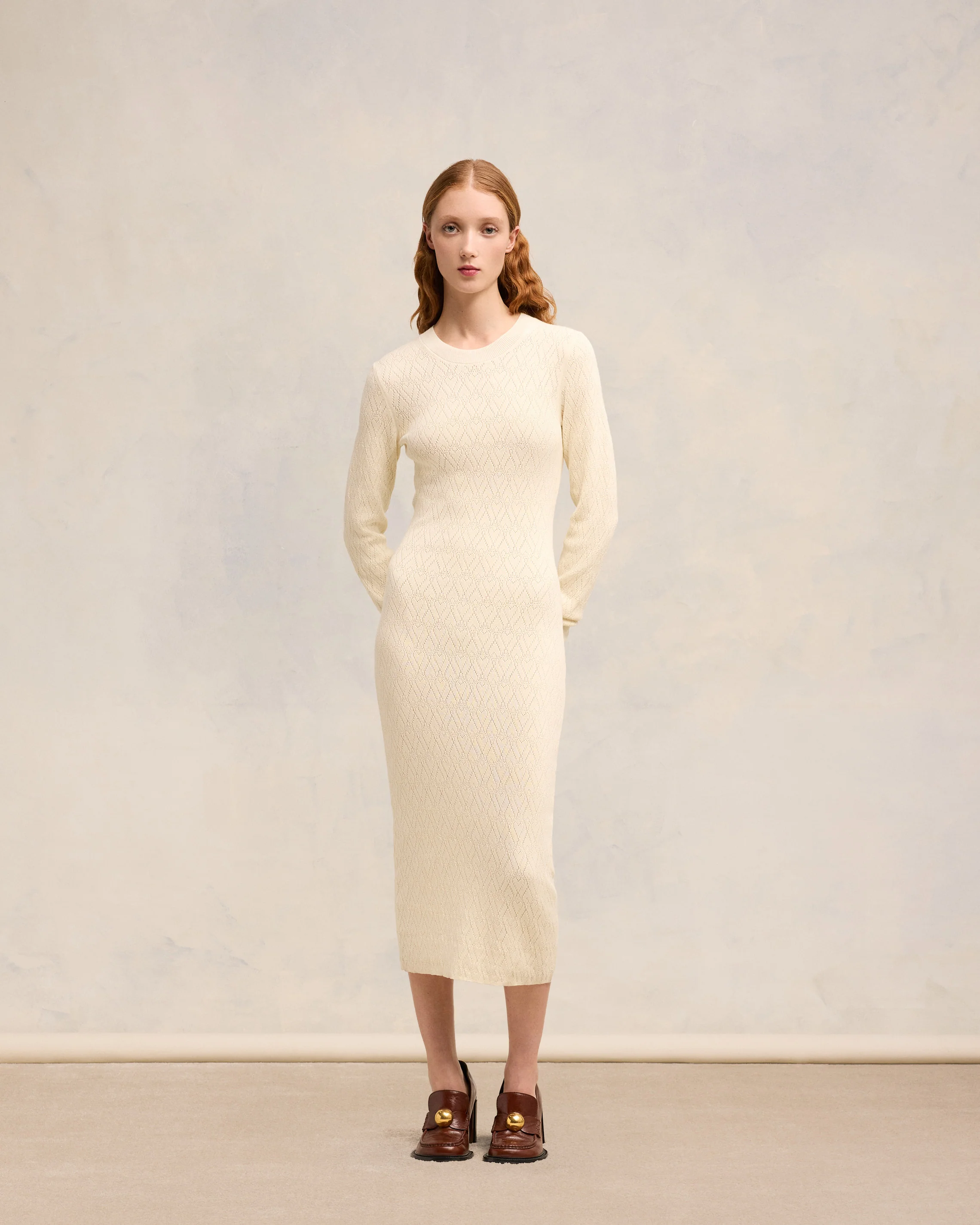 Wool Midi Dress | Ami Paris US - leoleo123123