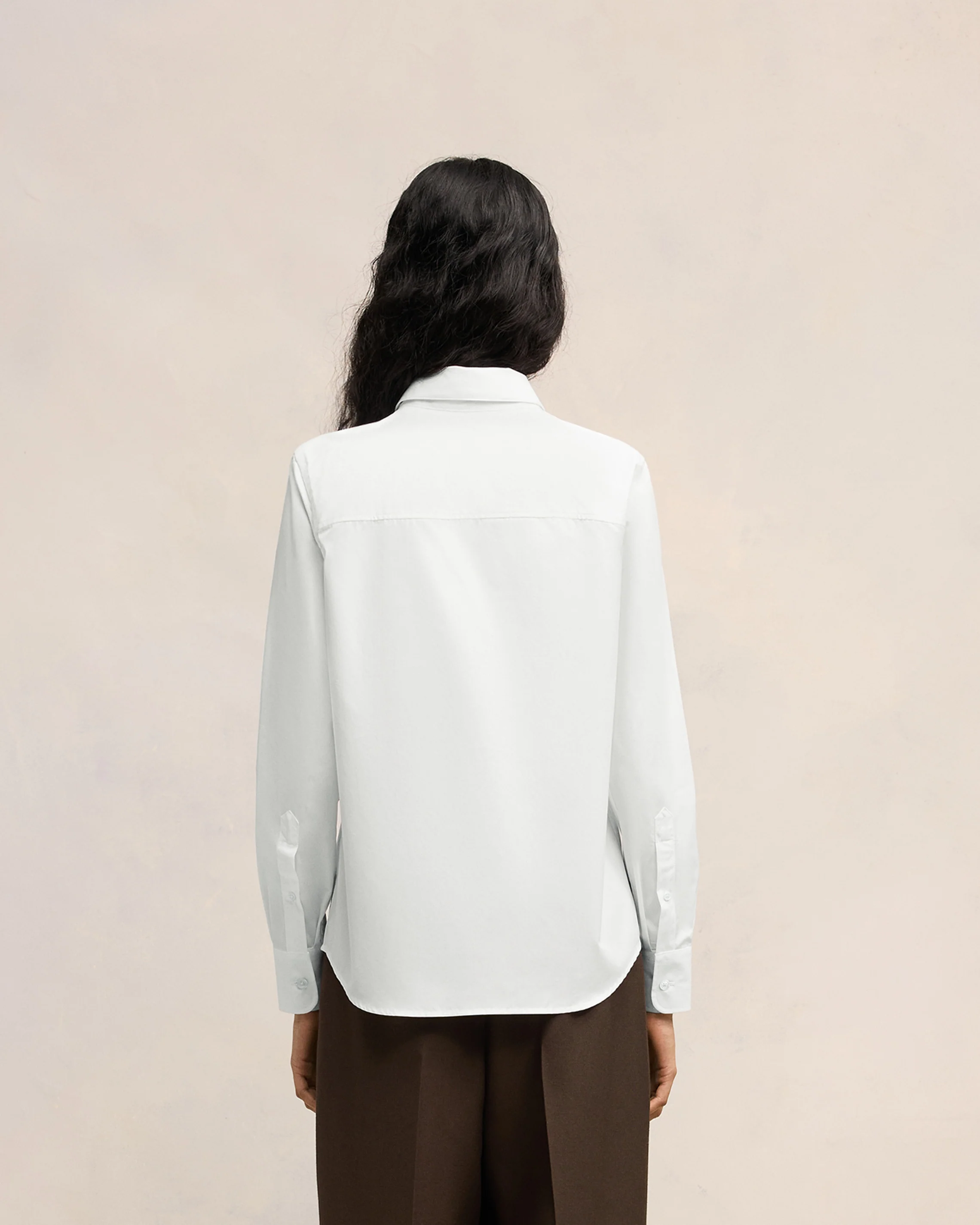 Classic Poplin Cotton Shirt | Ami De Coeur | Ami Paris US - leoleo123123