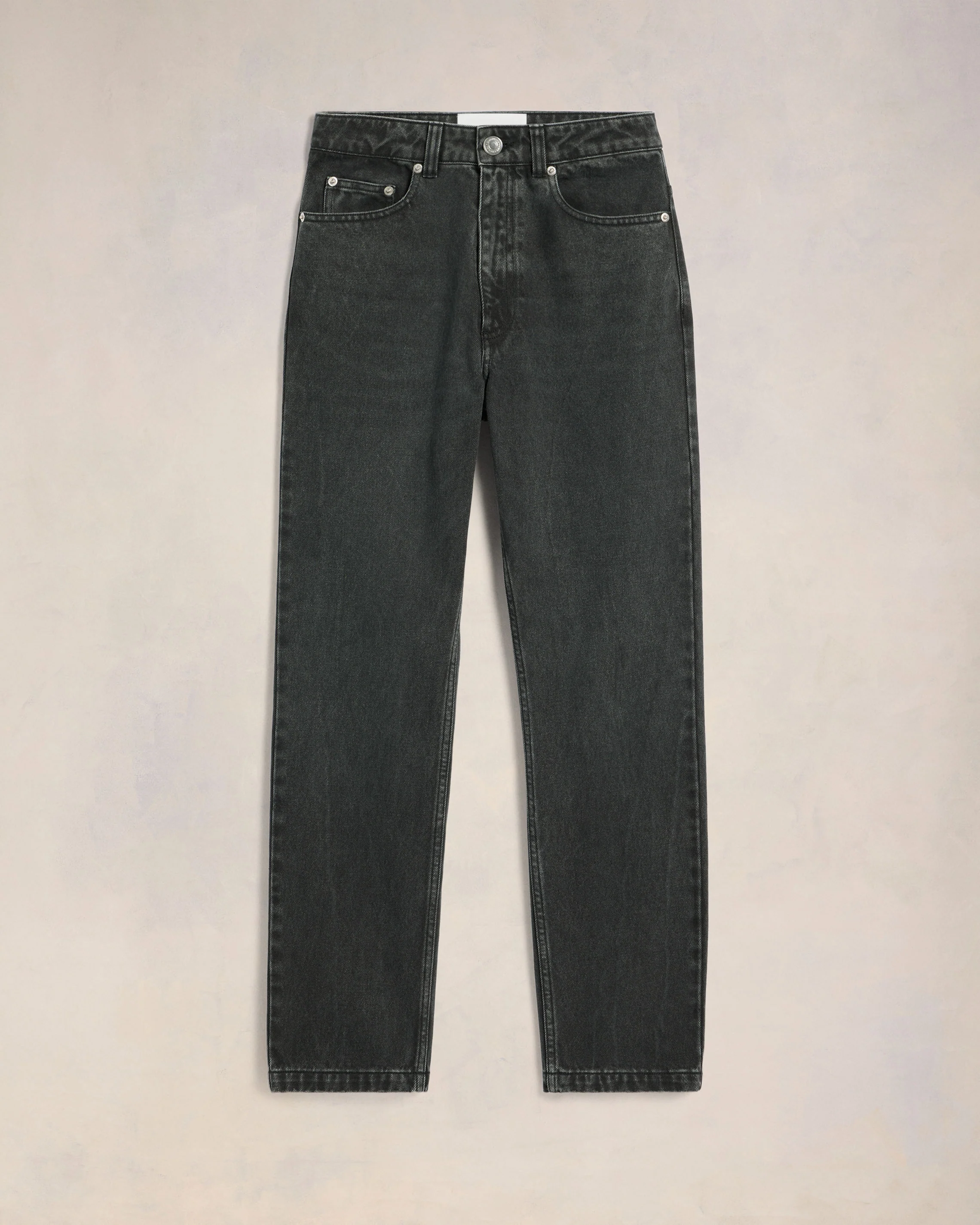 Black Classic Fit Jeans - leoleo123123