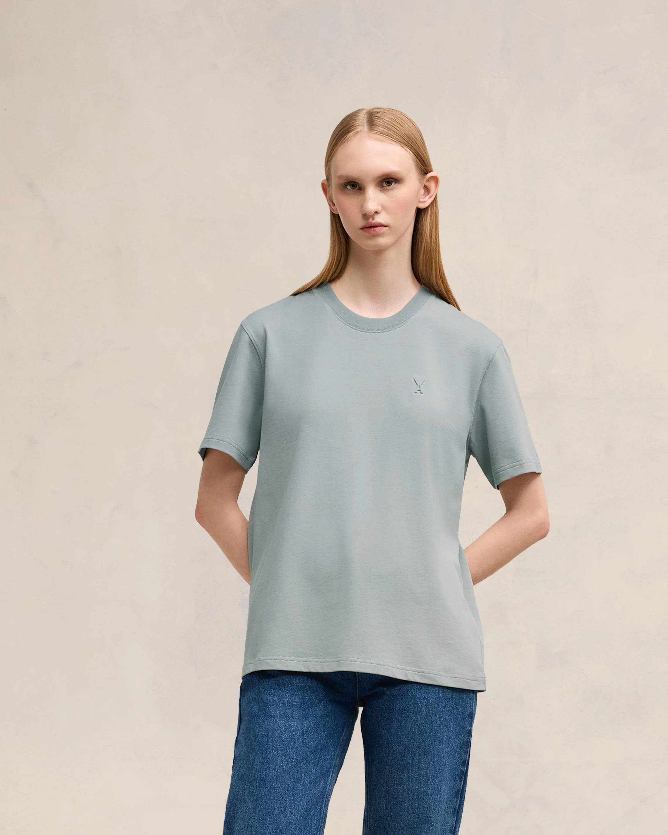 Clay Blue Ami De Coeur T-Shirt - leoleo123123