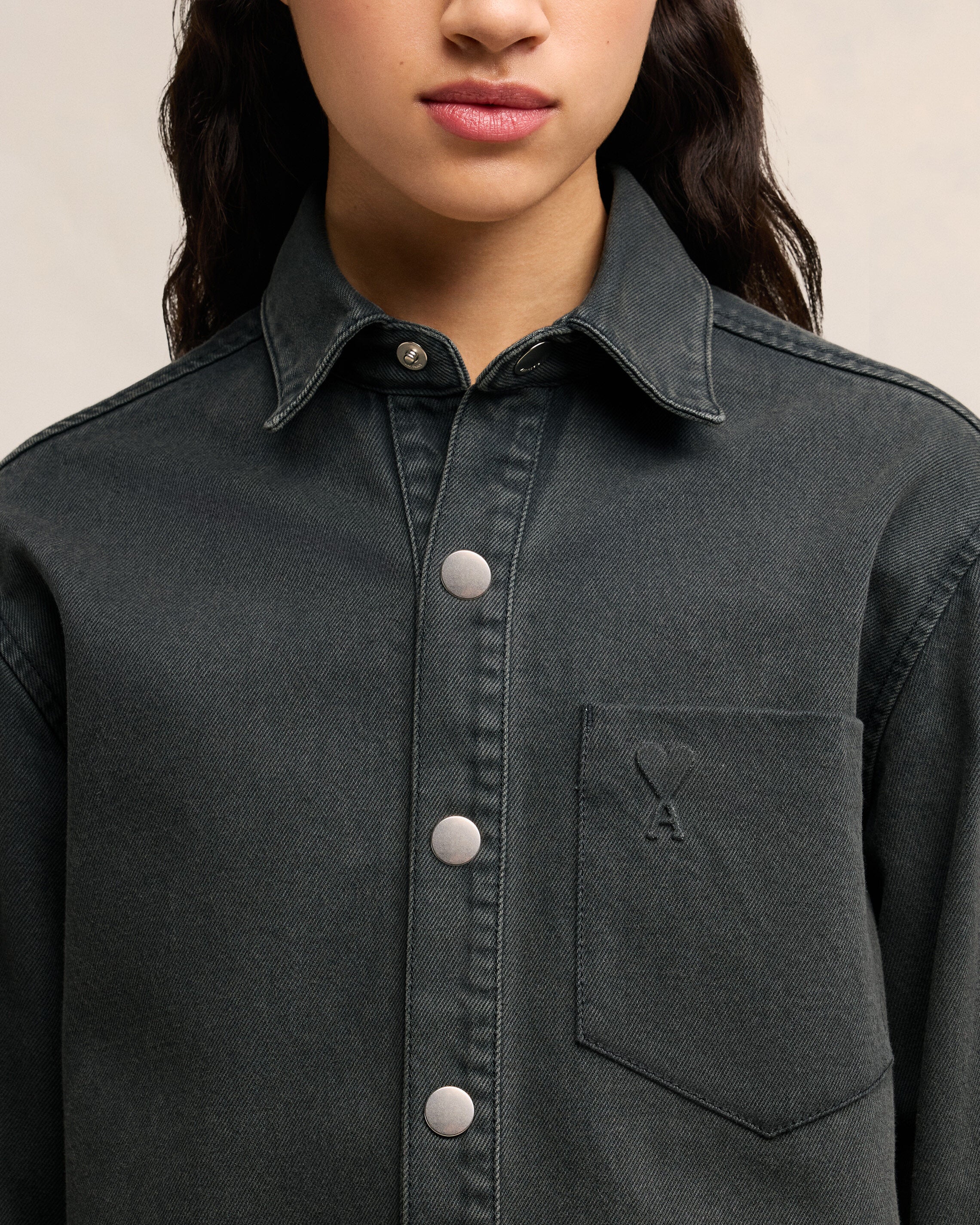Black Ami De Coeur Overshirt - leoleo123123