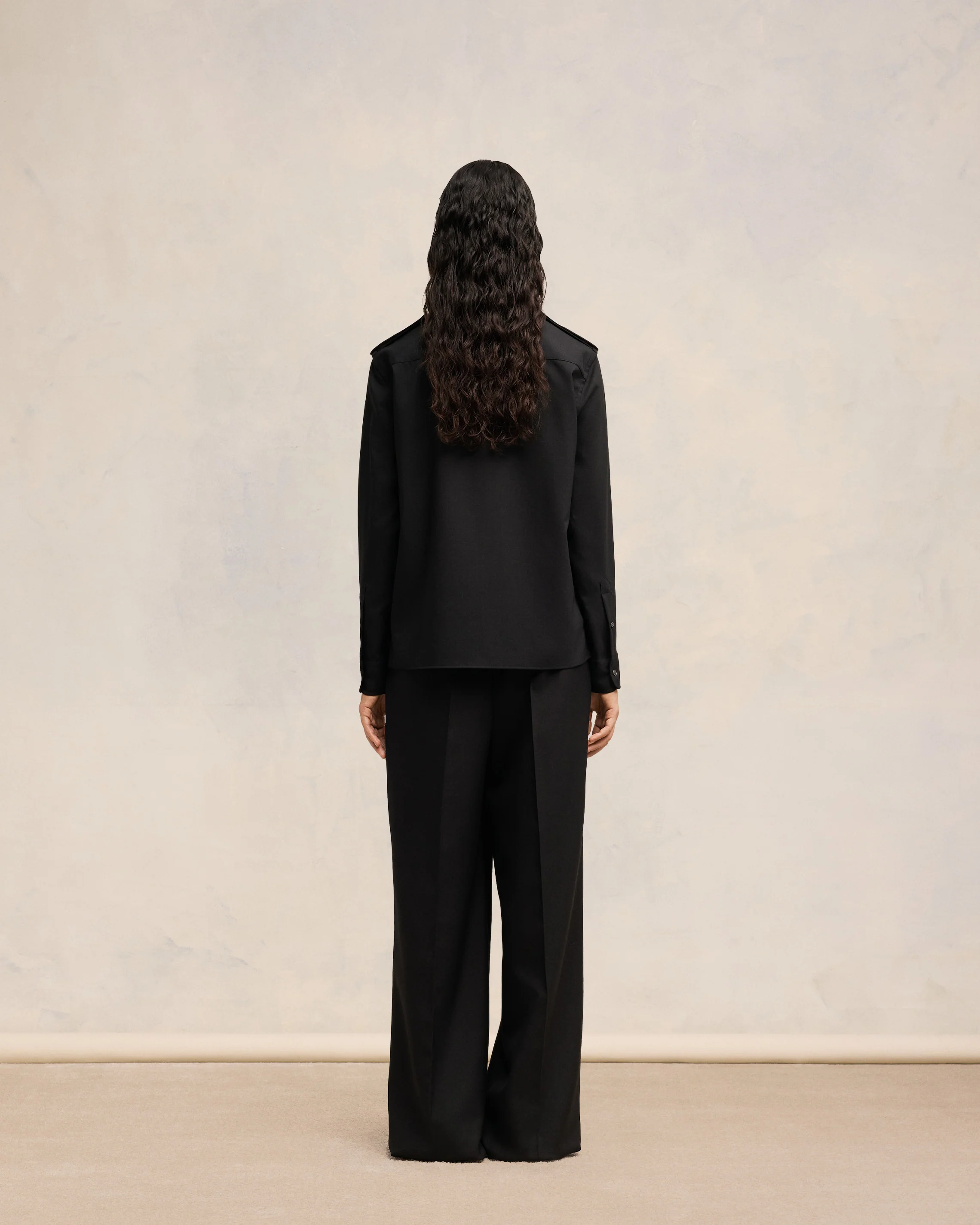 Black Military Shirt - leoleo123123