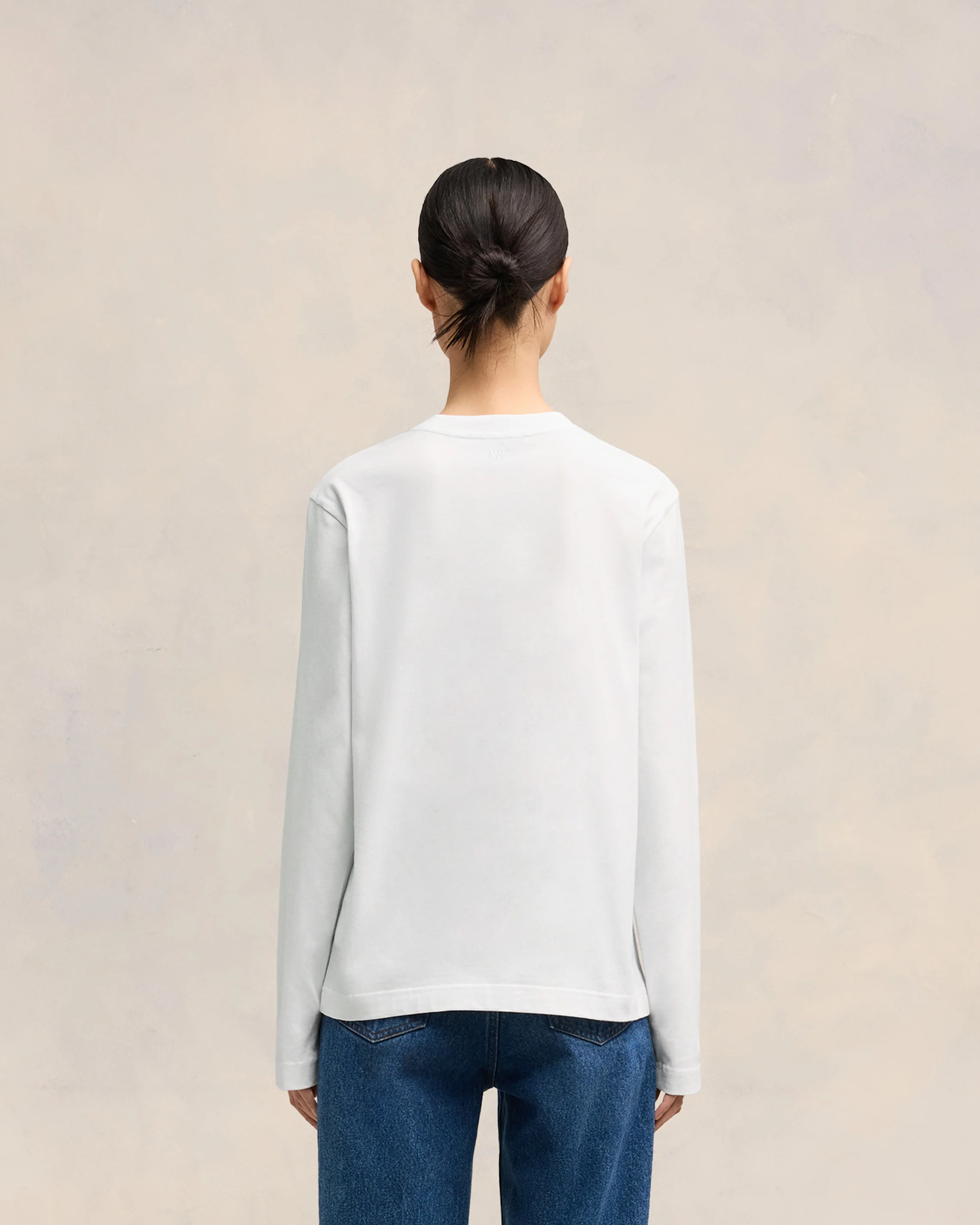 White Red Ami De Coeur Long Sleeves T-Shirt - leoleo123123