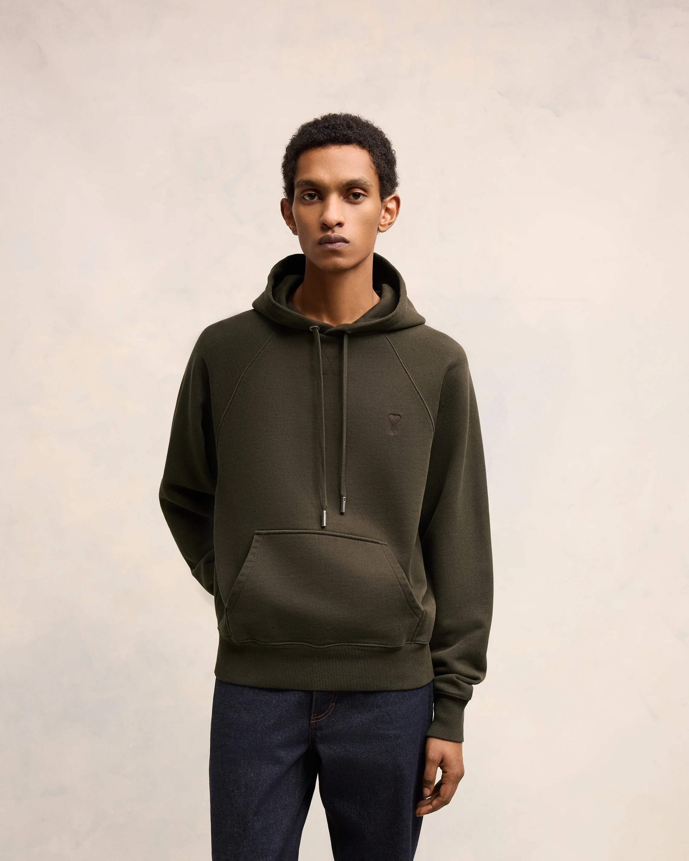 Dark Coffee Ami De Coeur Hoodie - leoleo123123
