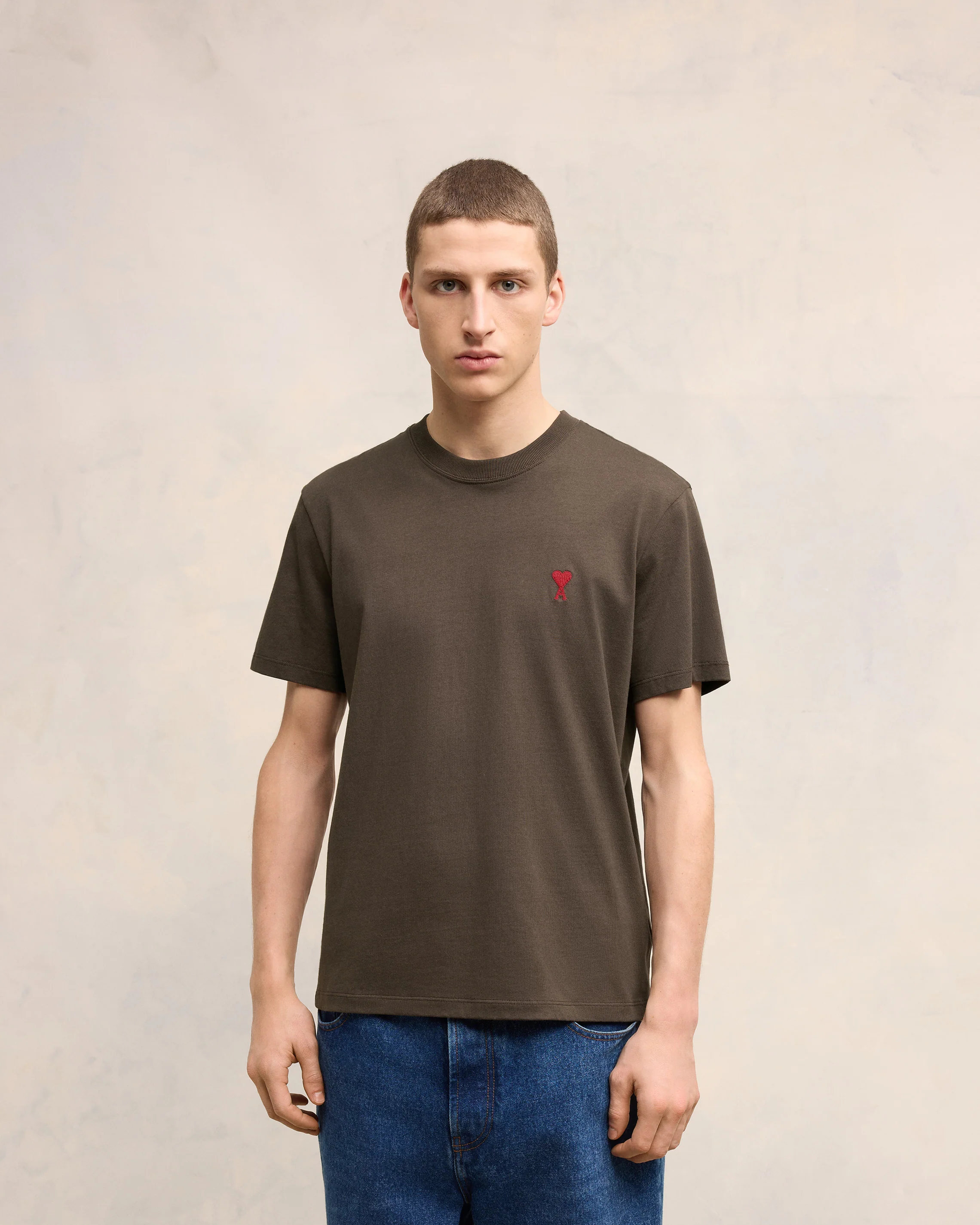 Dark Coffee Red Ami De Coeur T-Shirt - leoleo123123