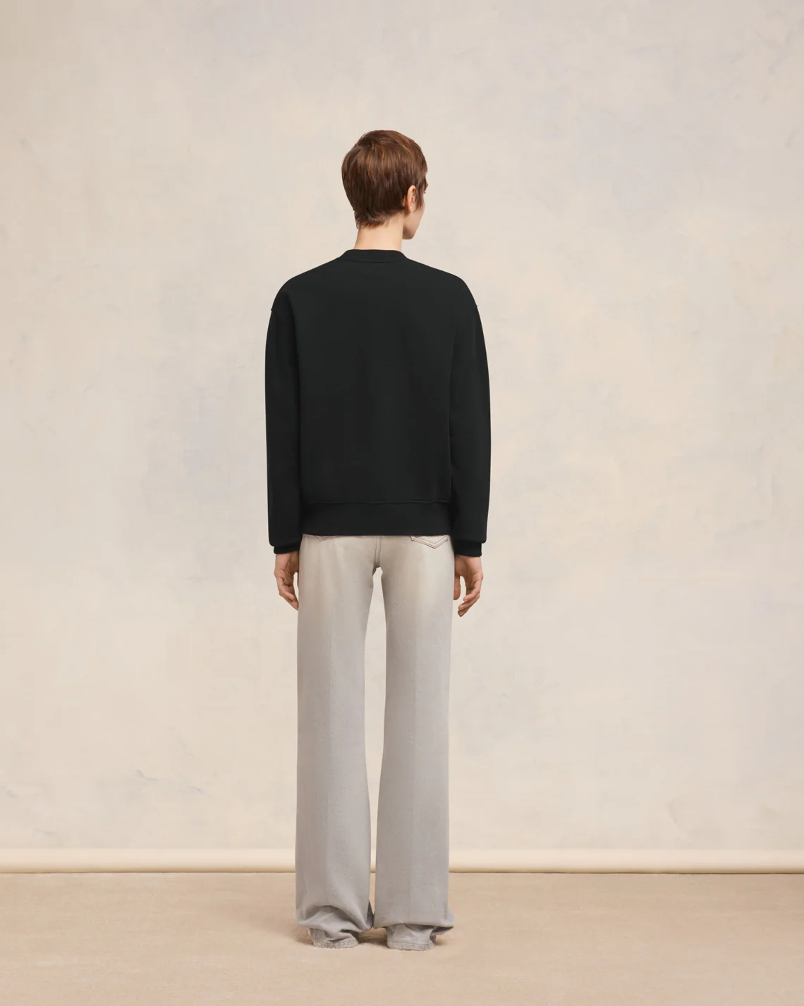 Black Jumper | Ami De Coeur | Ami Paris US - leoleo123123