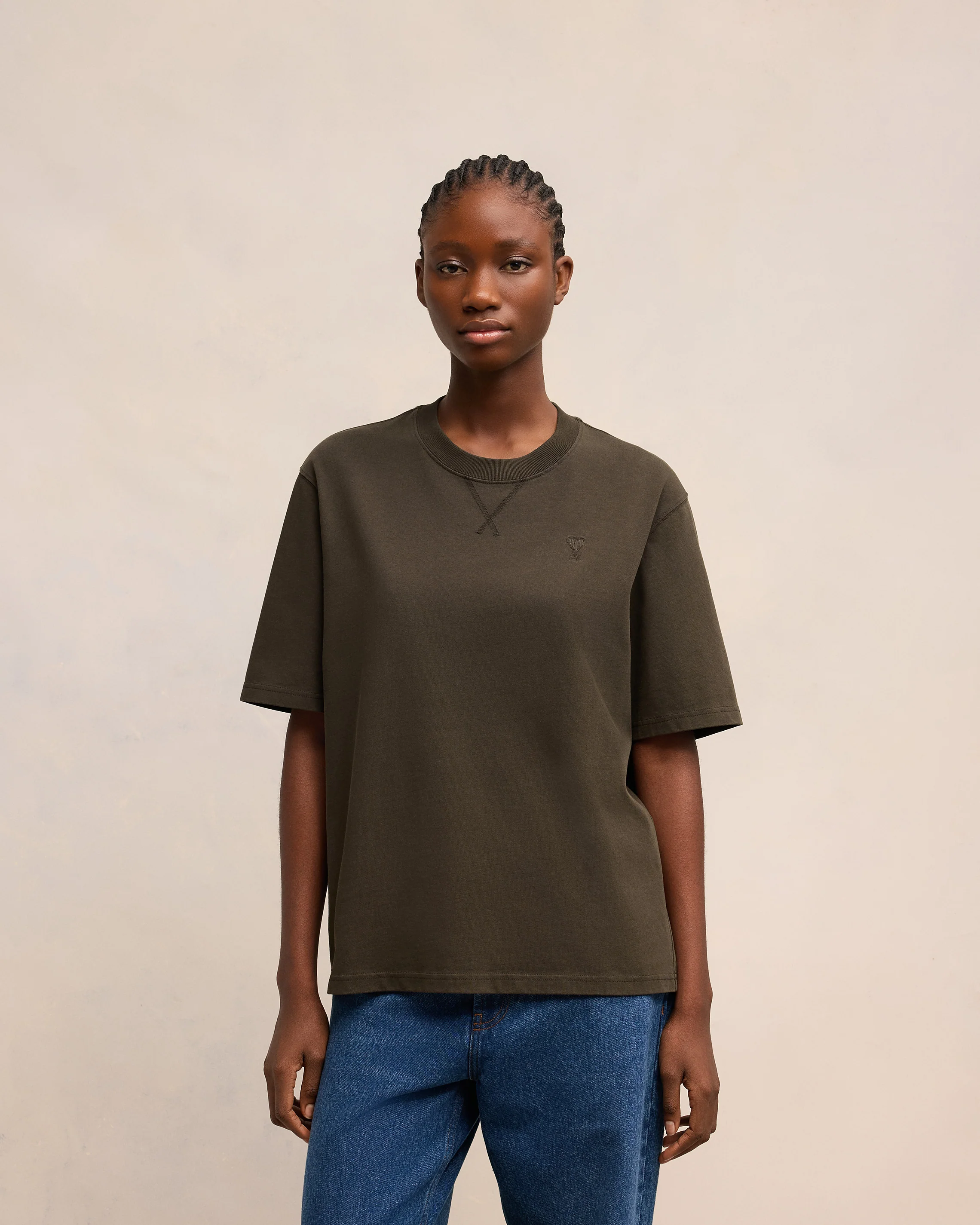 Dark Coffee Ami De Coeur T-Shirt - leoleo123123