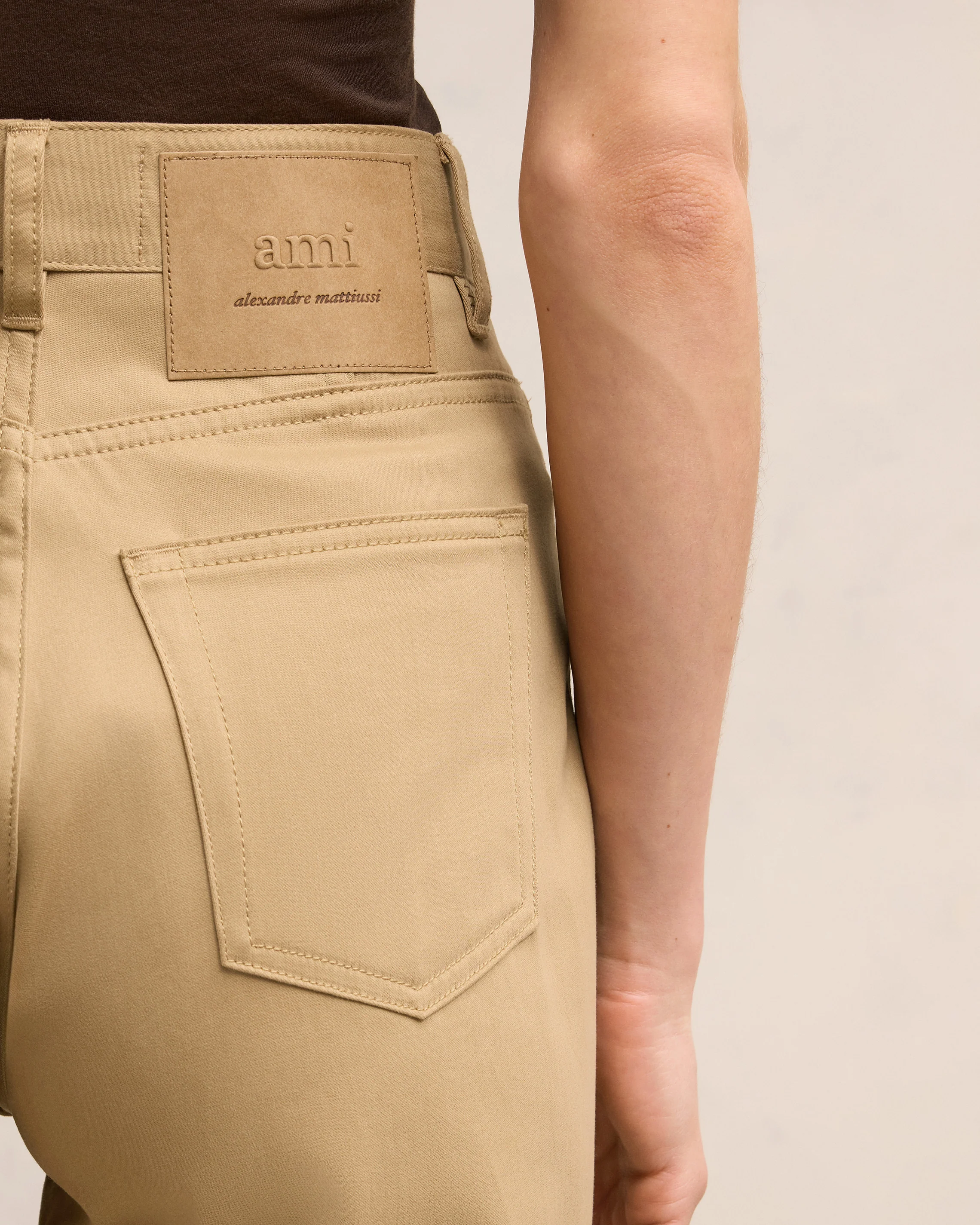 Sand Flare Fit Trousers - leoleo123123