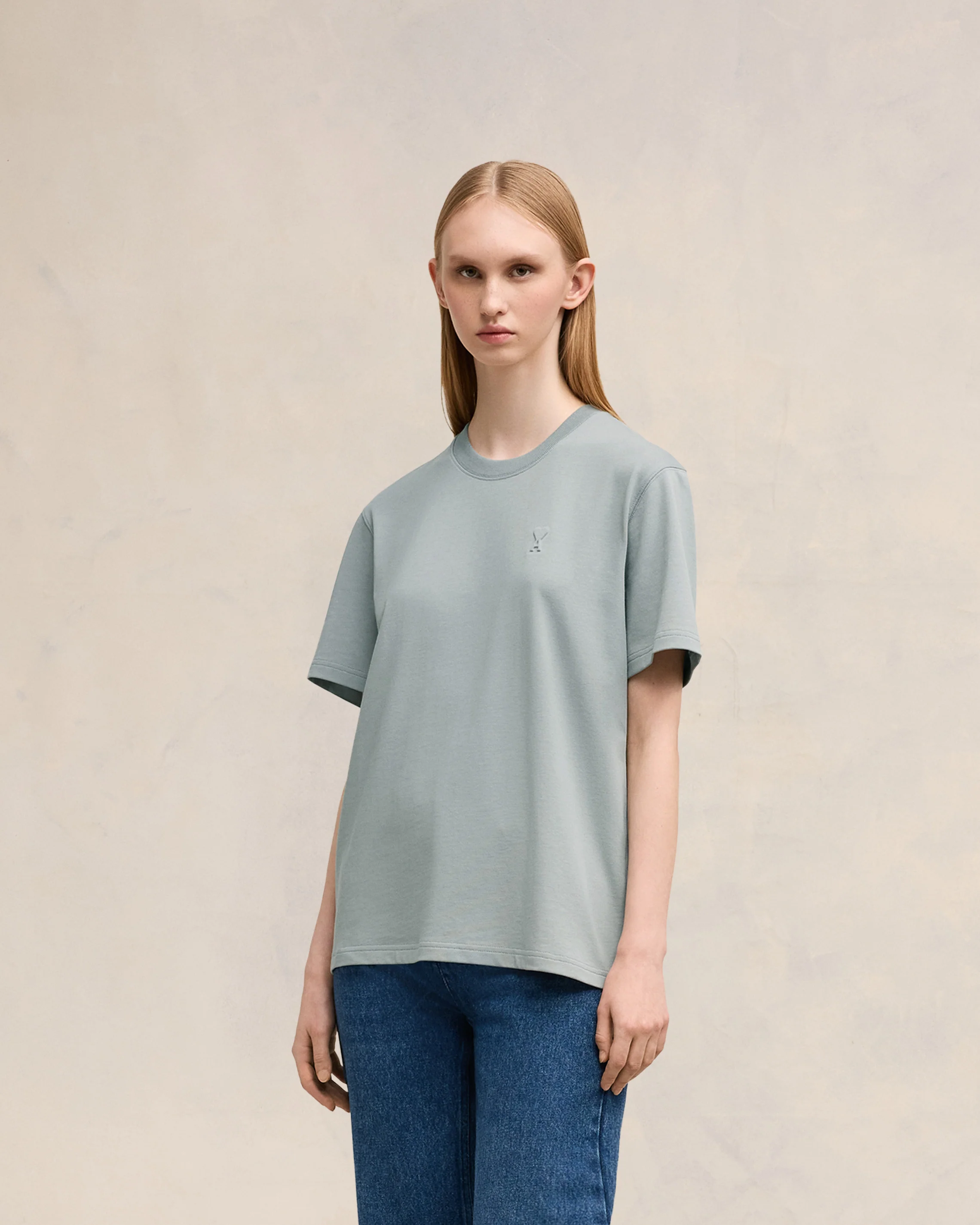 Clay Blue Ami De Coeur T-Shirt - leoleo123123