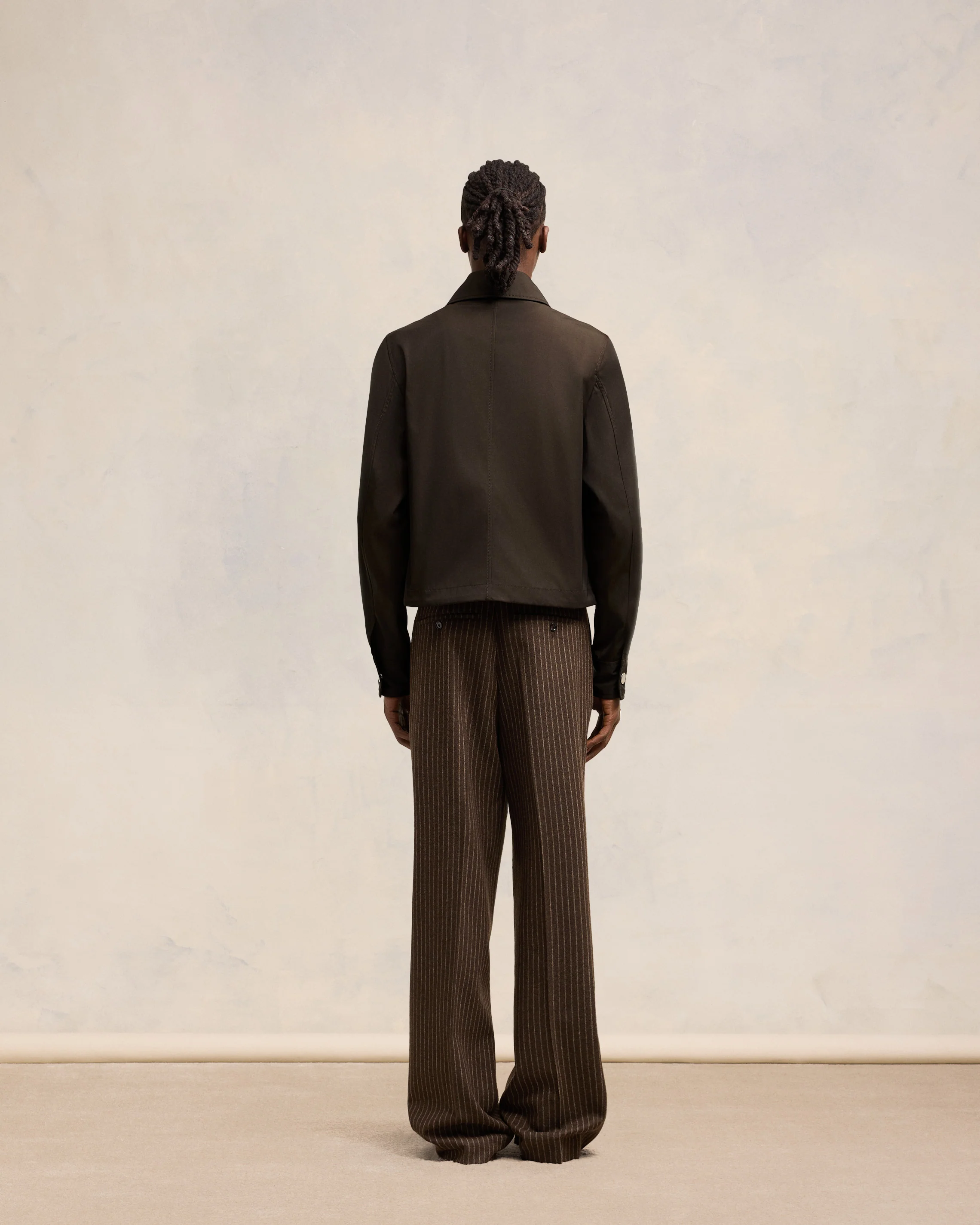 Dark Coffee Ami Alexandre Mattiussi Buttoned Jacket - leoleo123123