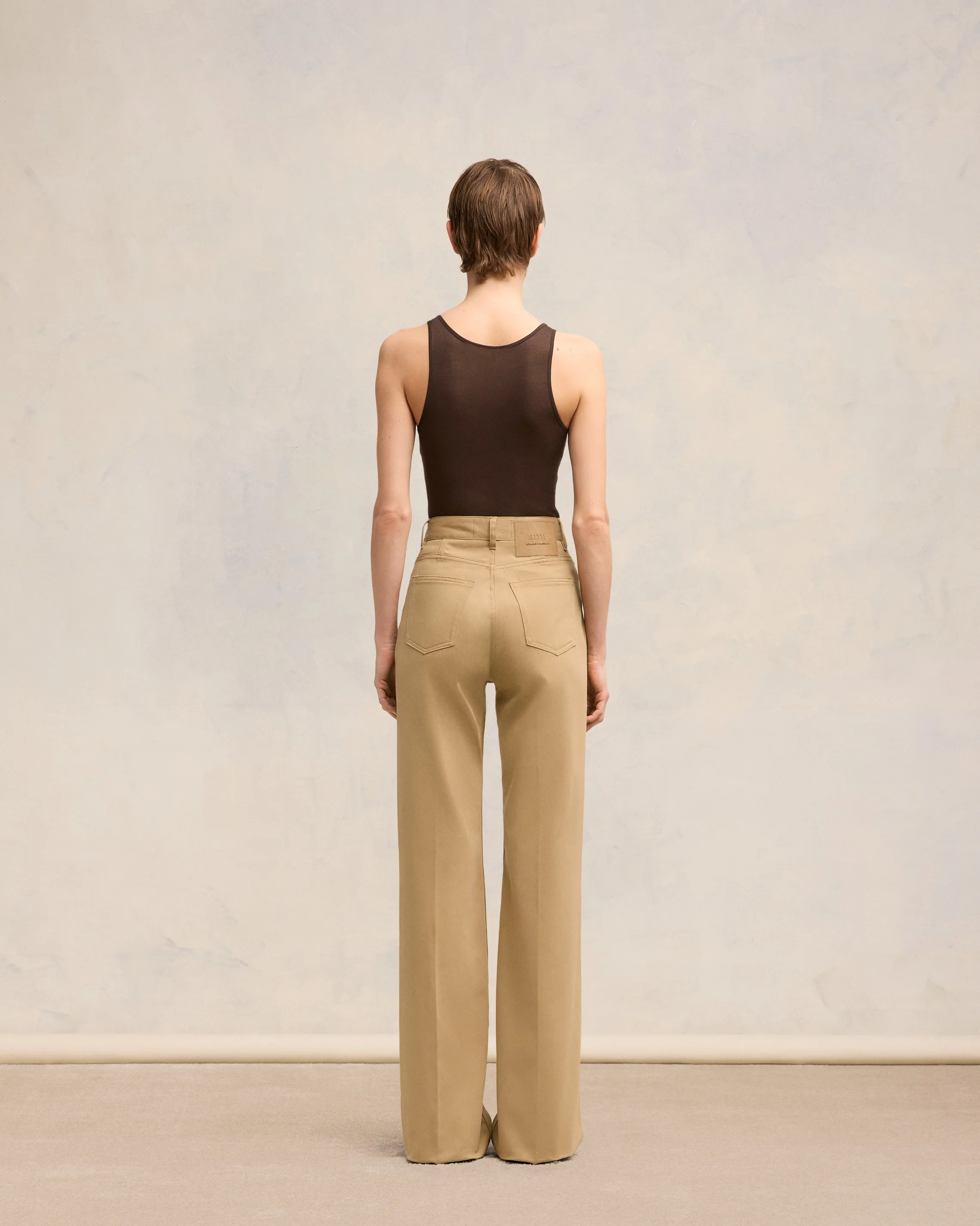Sand Flare Fit Trousers - leoleo123123