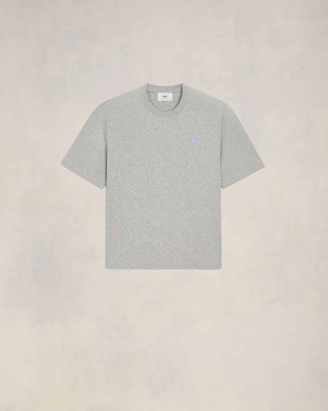 Heather Ash Grey/Cashmere Blue Ami De Coeur T-Shirt - leoleo123123