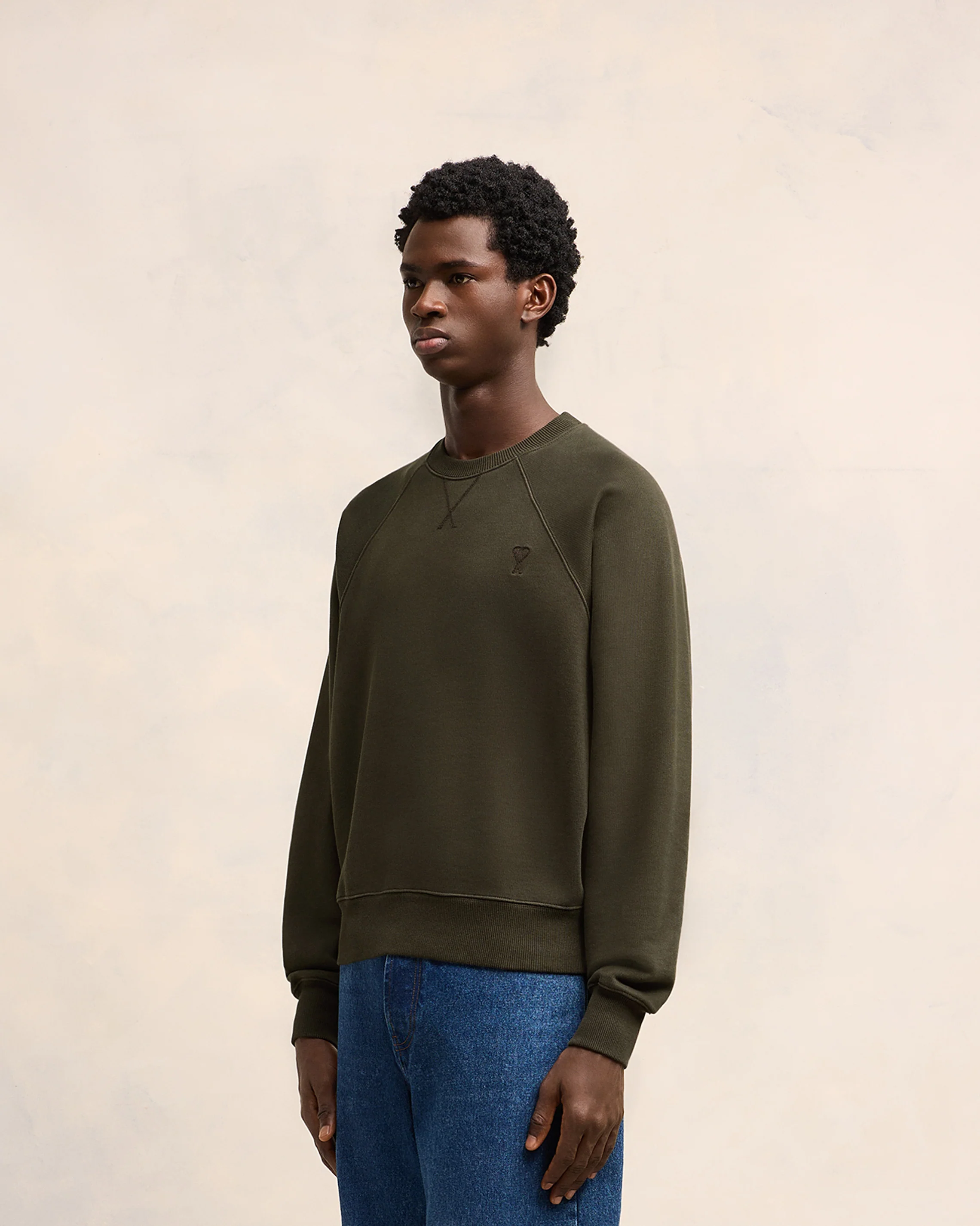 Dark Coffee Ami De Coeur Sweatshirt - leoleo123123