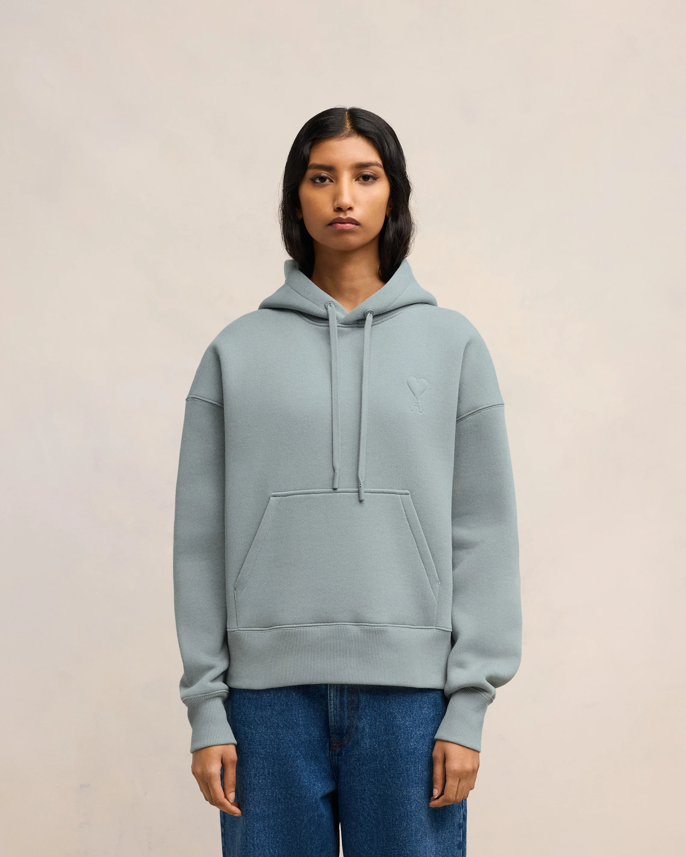 Clay Blue Ami De Coeur Hoodie - leoleo123123