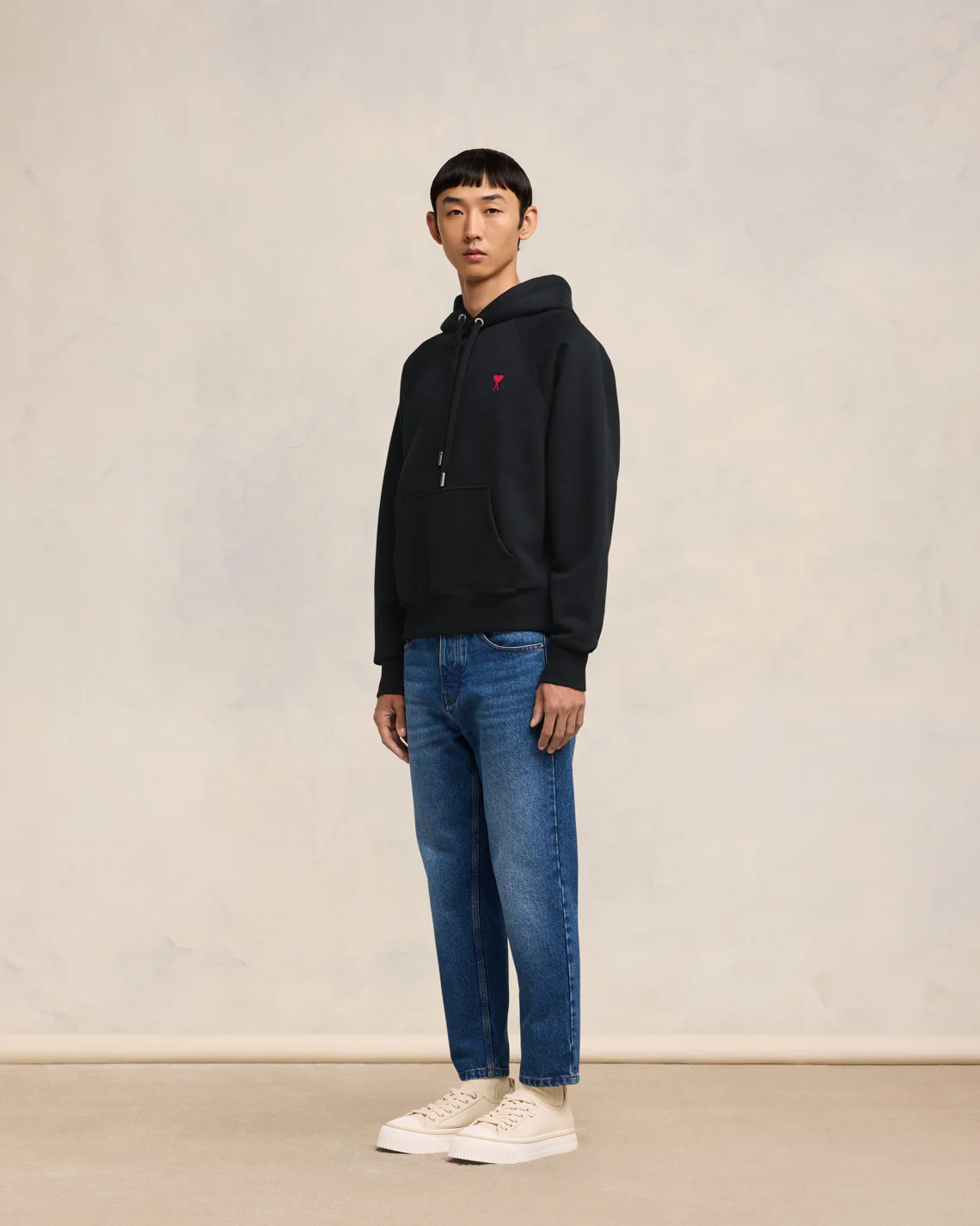 Black Fleece Hoodie | Ami De Coeur | Ami Paris US - leoleo123123