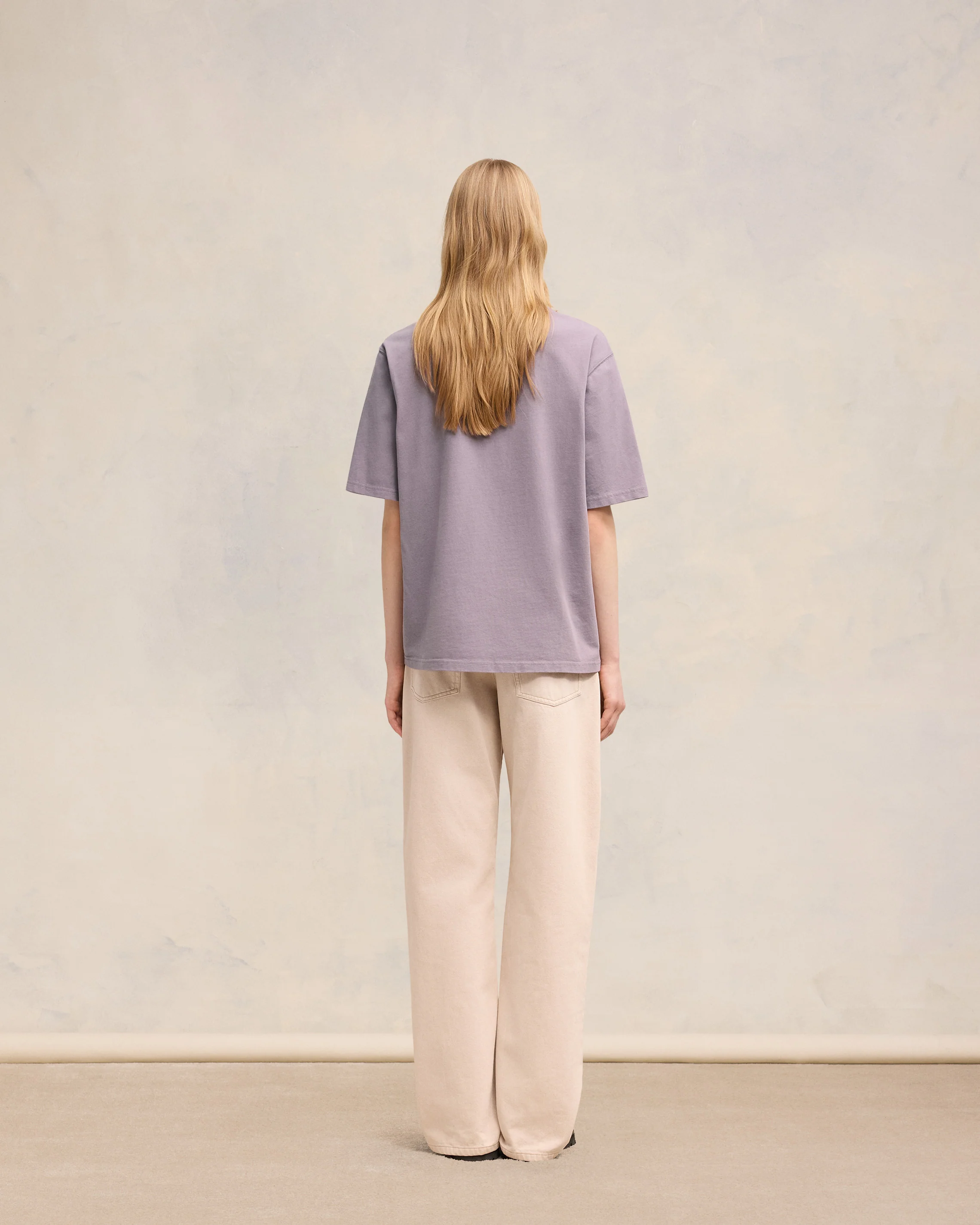 Lilac Ami De Coeur T-Shirt - leoleo123123