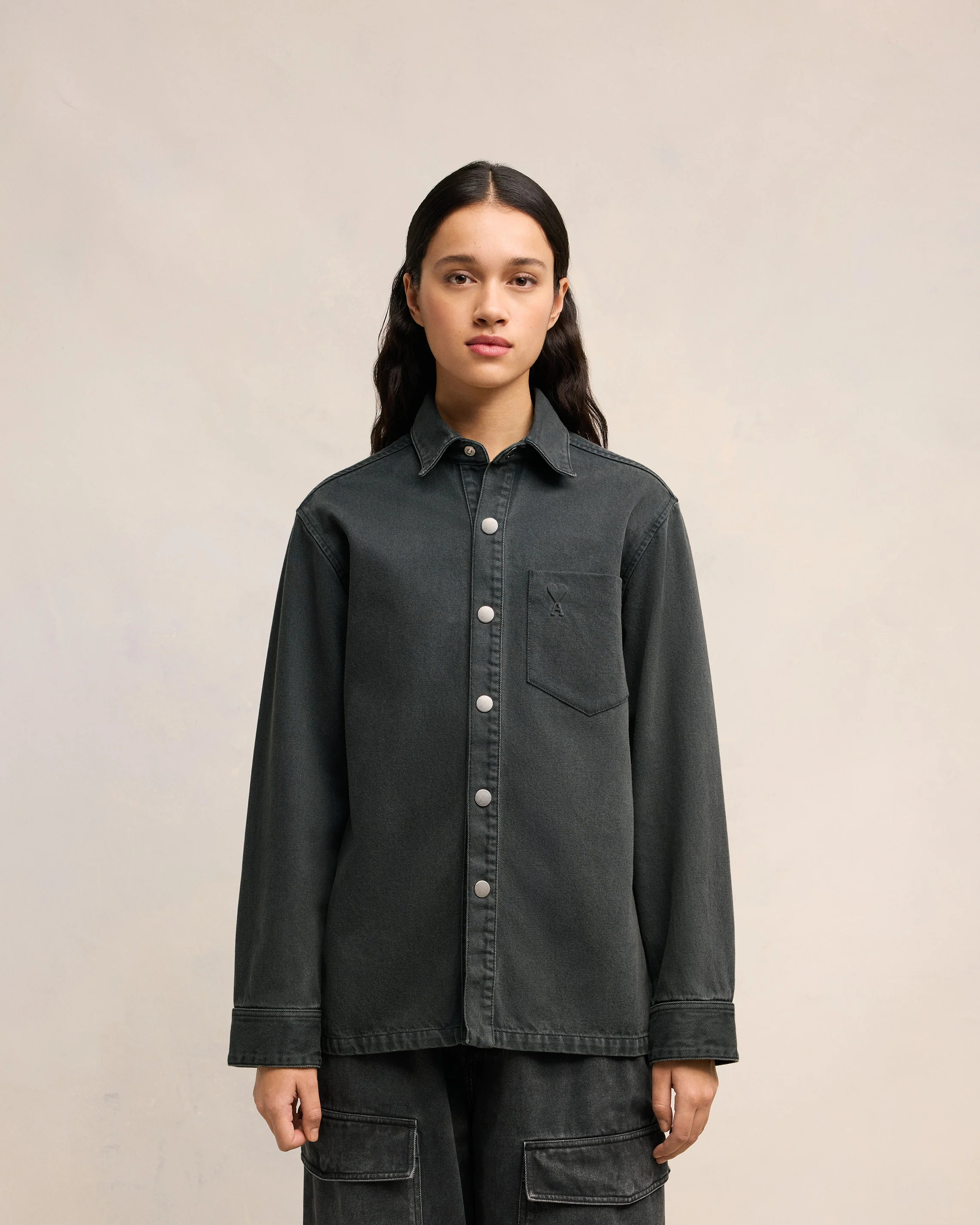 Black Ami De Coeur Overshirt - leoleo123123