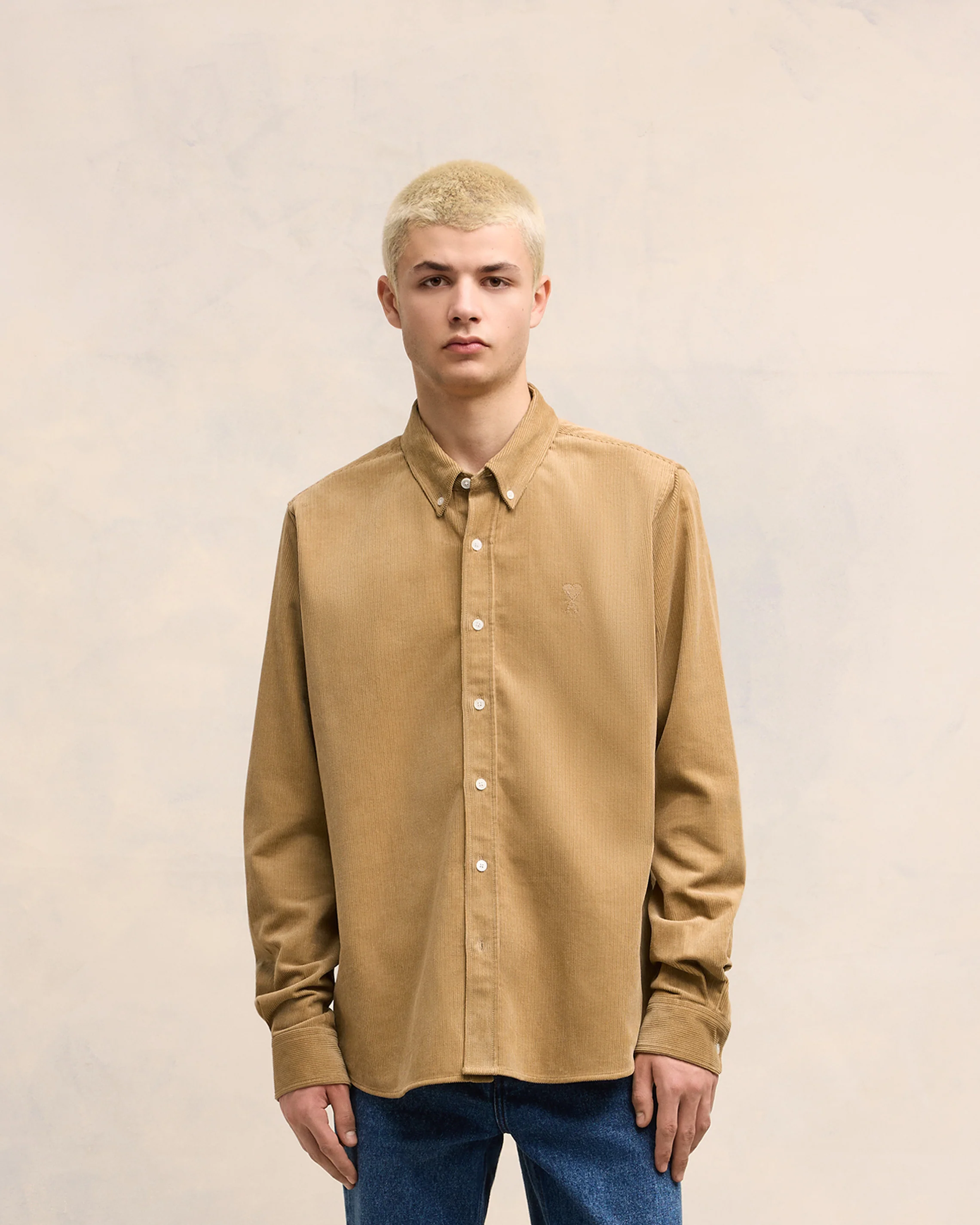 Sand Classic Fit Shirt - leoleo123123