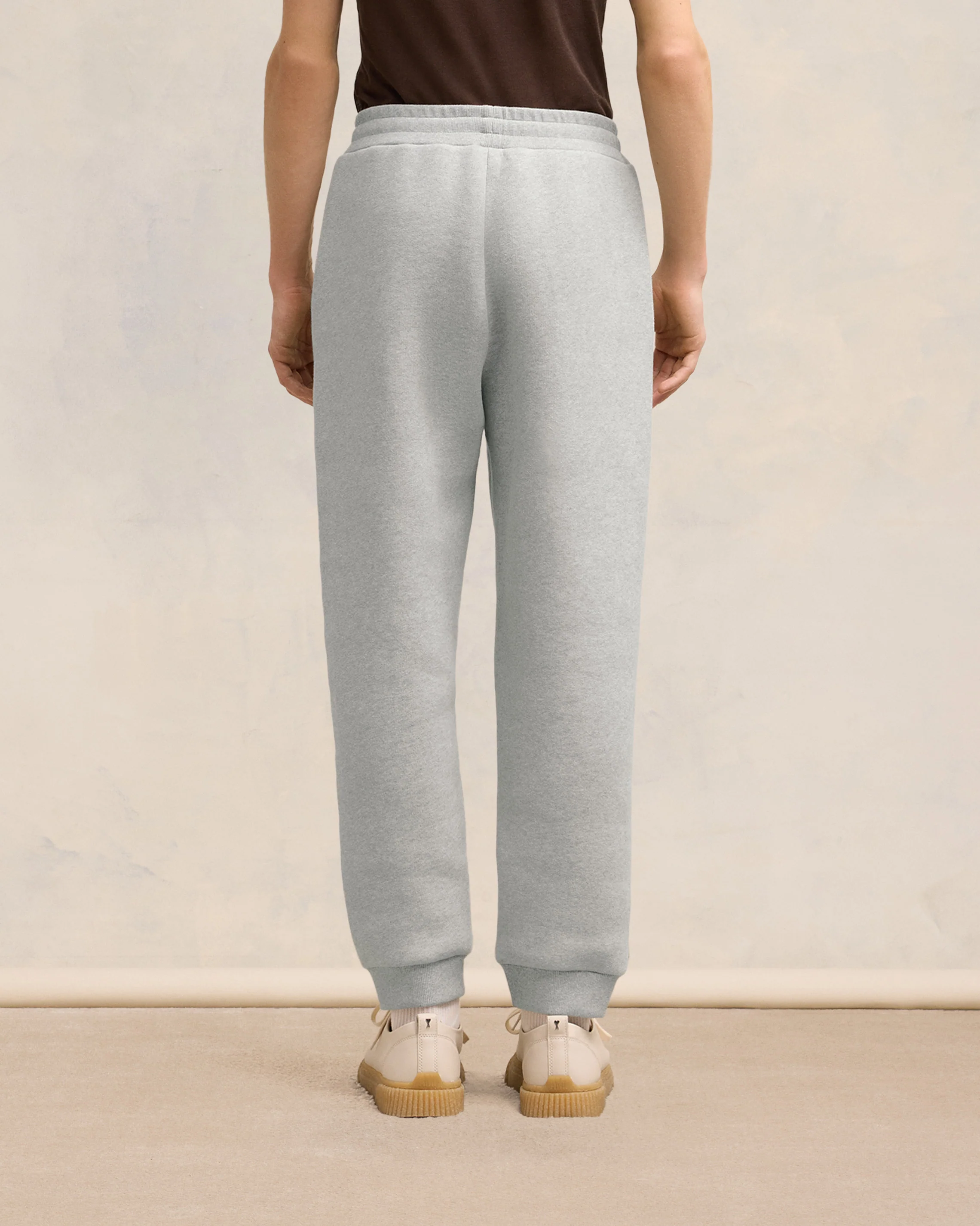 Heather Ash Grey Ami De Coeur Track Pants - leoleo123123