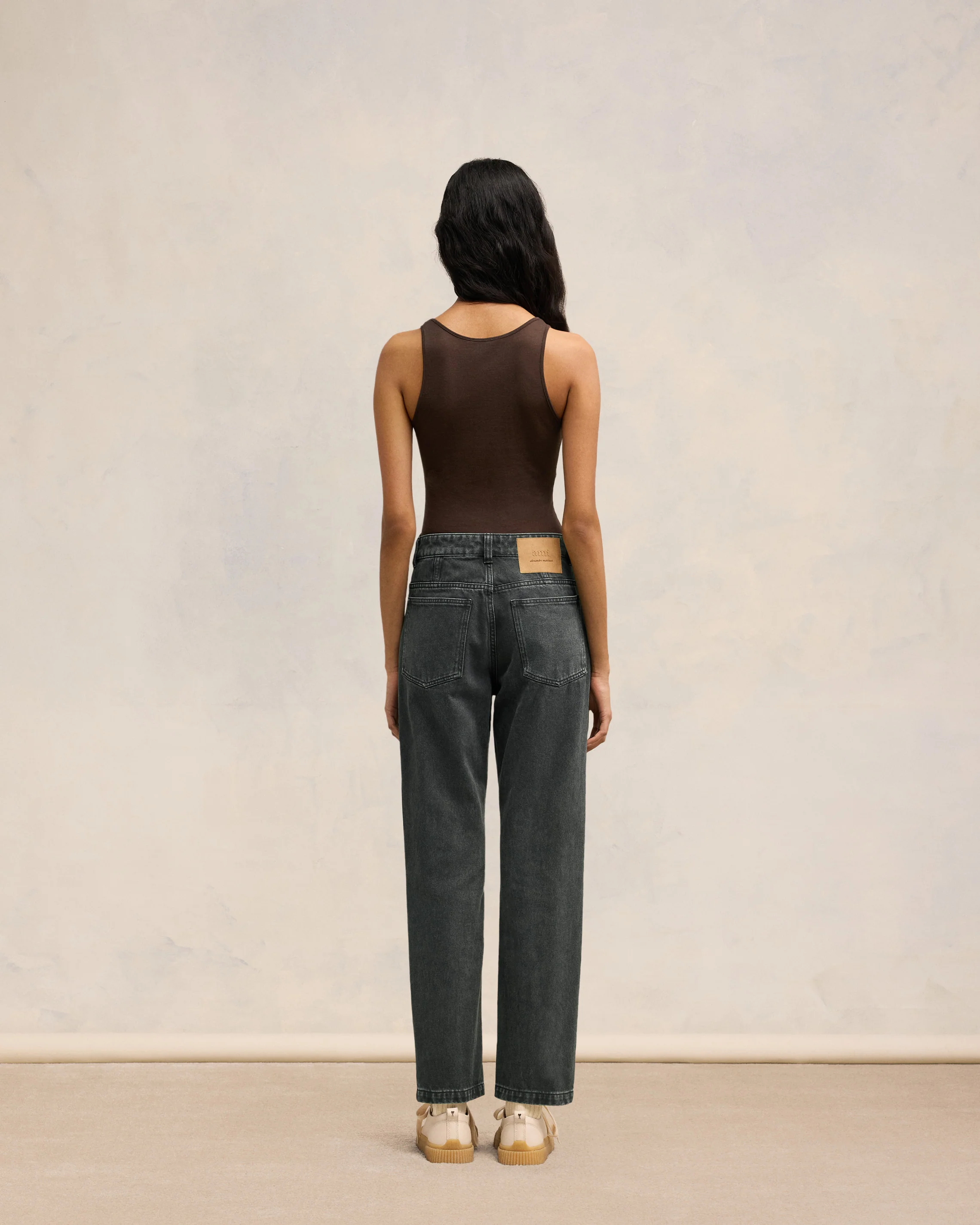 Black Classic Fit Jeans - leoleo123123