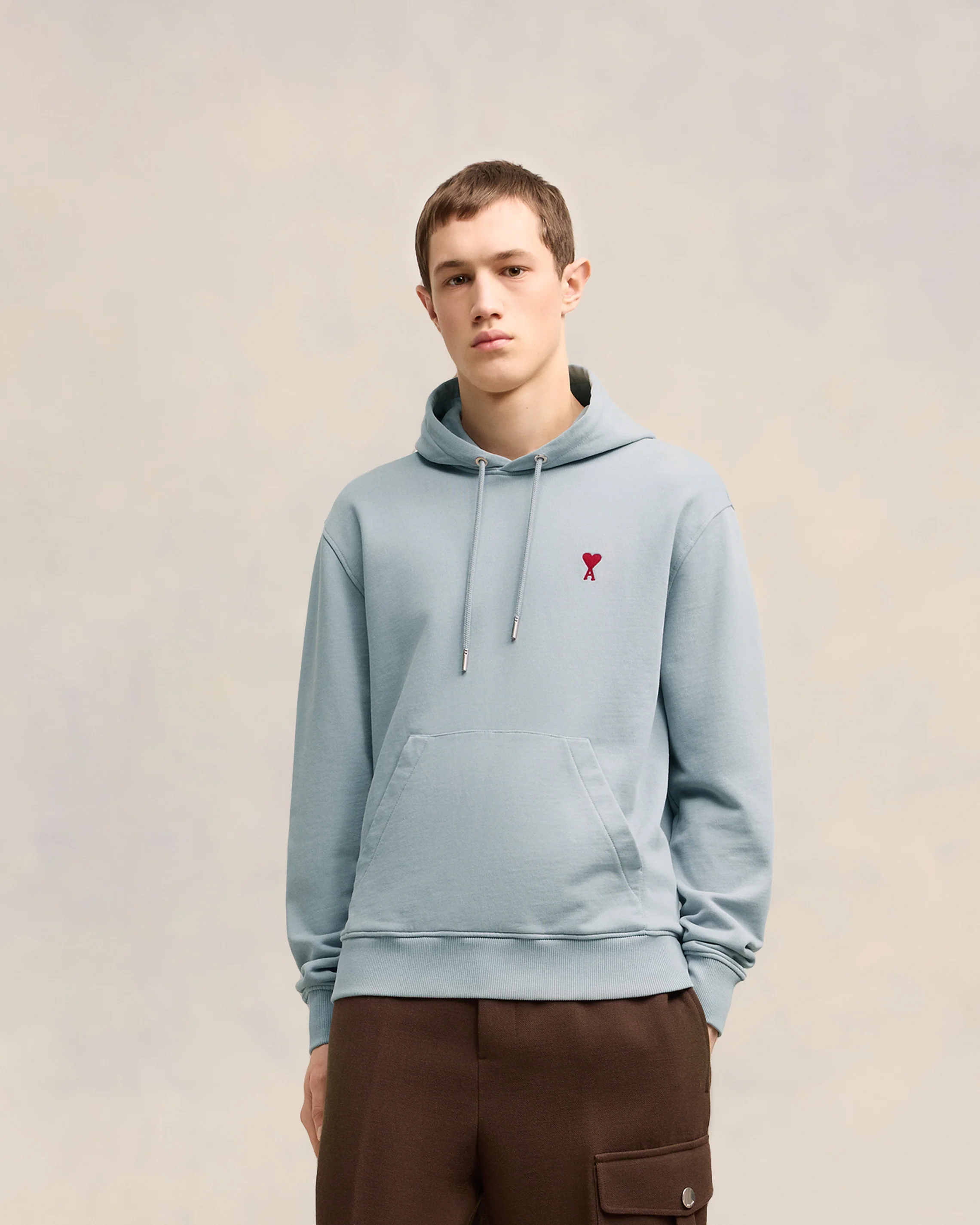 Clay Blue Red Ami De Coeur Hoodie - leoleo123123