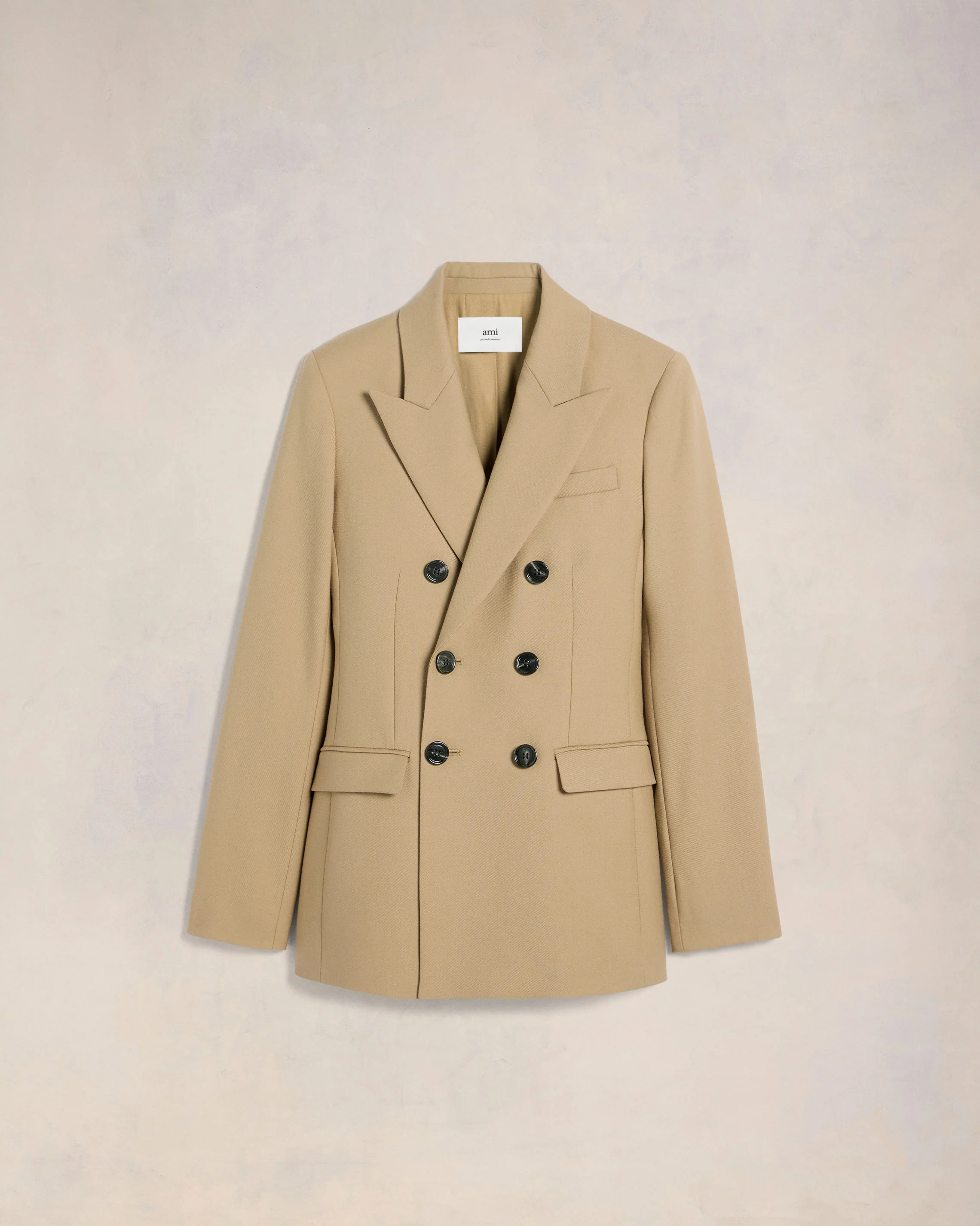 Sand Double Breasted Jacket - leoleo123123