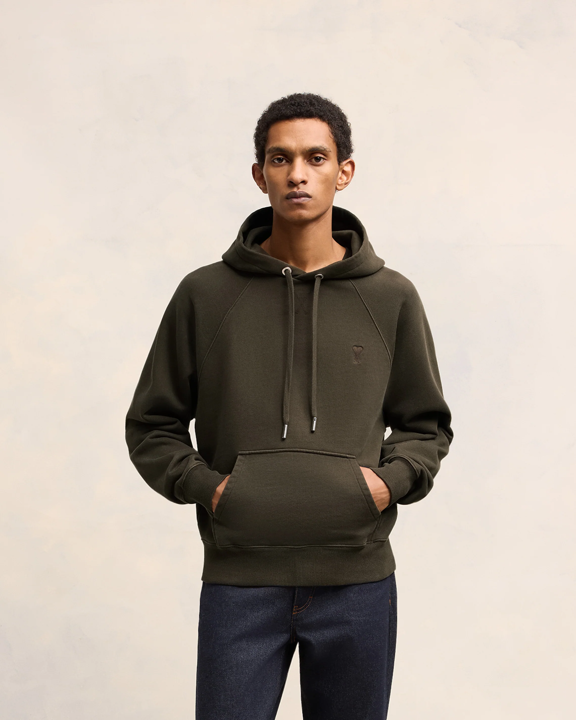 Dark Coffee Ami De Coeur Hoodie - leoleo123123