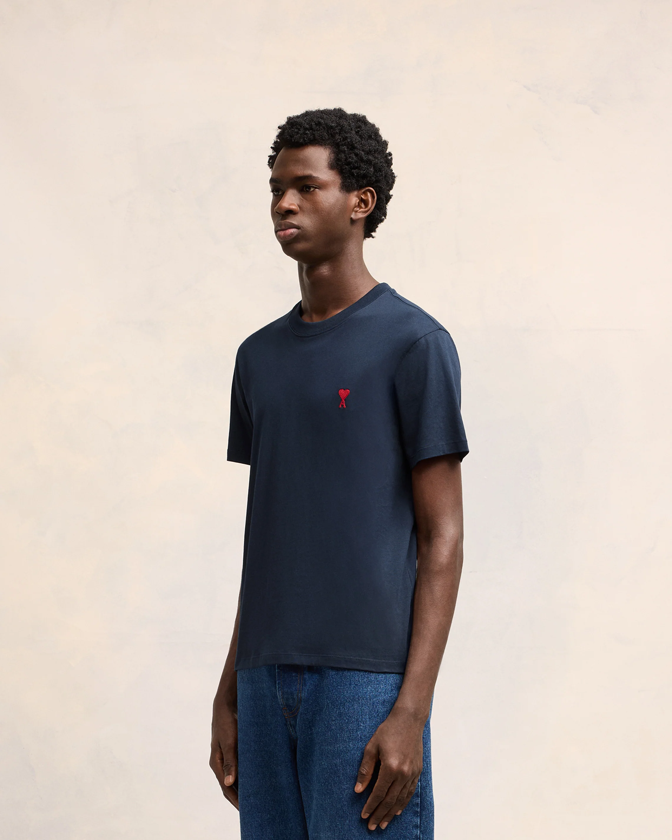 Night Blue Red Ami De Coeur T-Shirt - leoleo123123