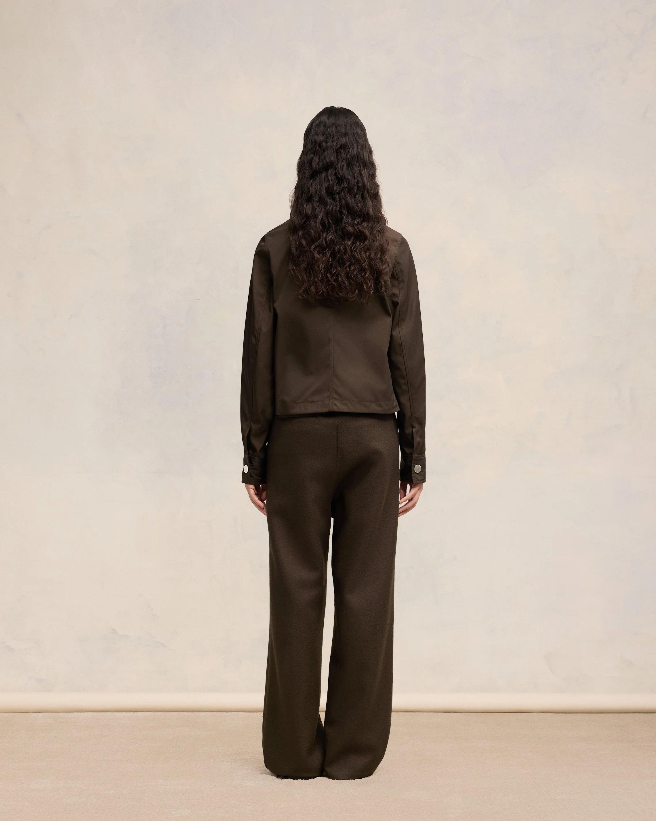Dark Coffee Ami Alexandre Mattiussi Buttoned Jacket - leoleo123123