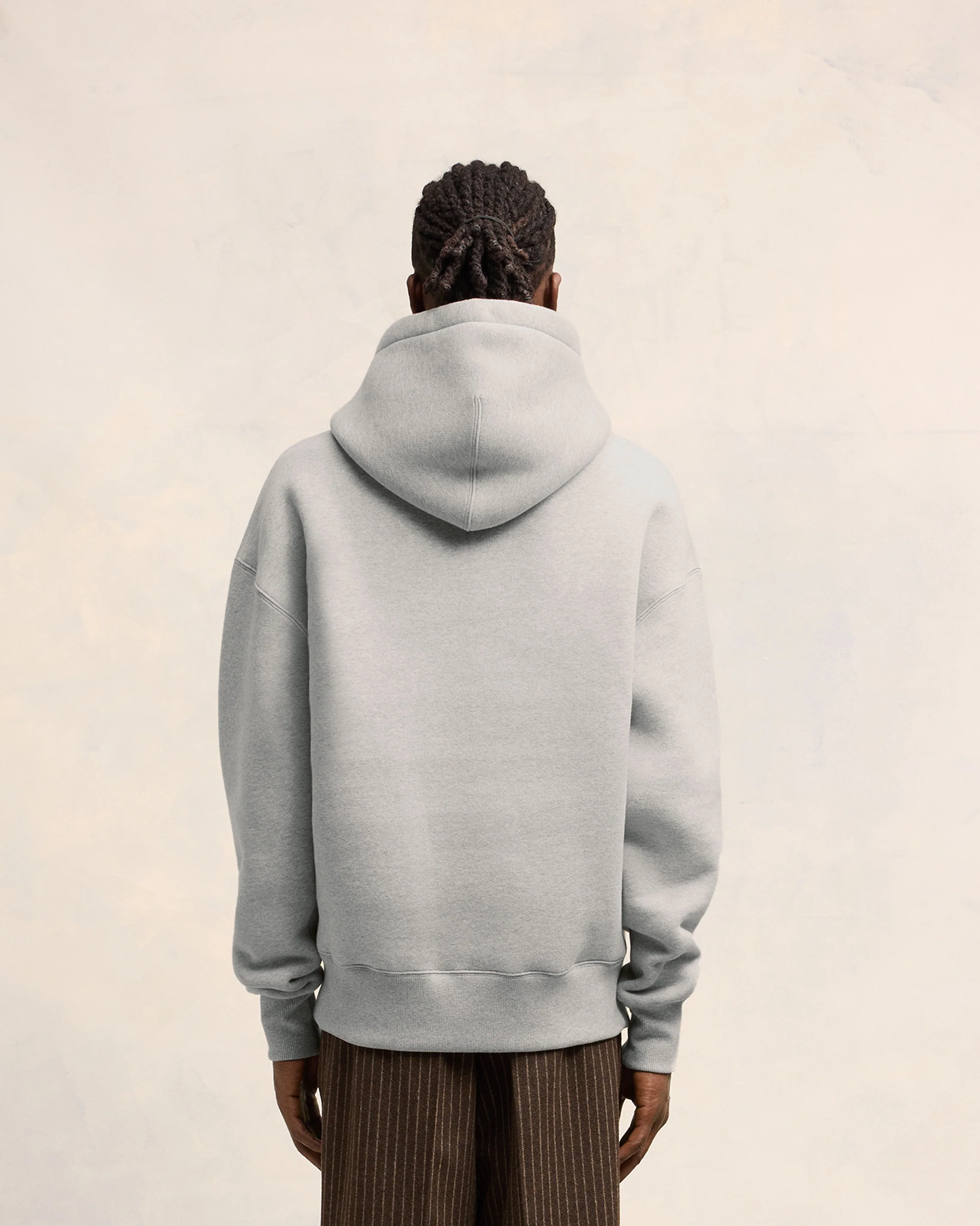 Heather Ash Grey Ami De Coeur Hoodie - leoleo123123