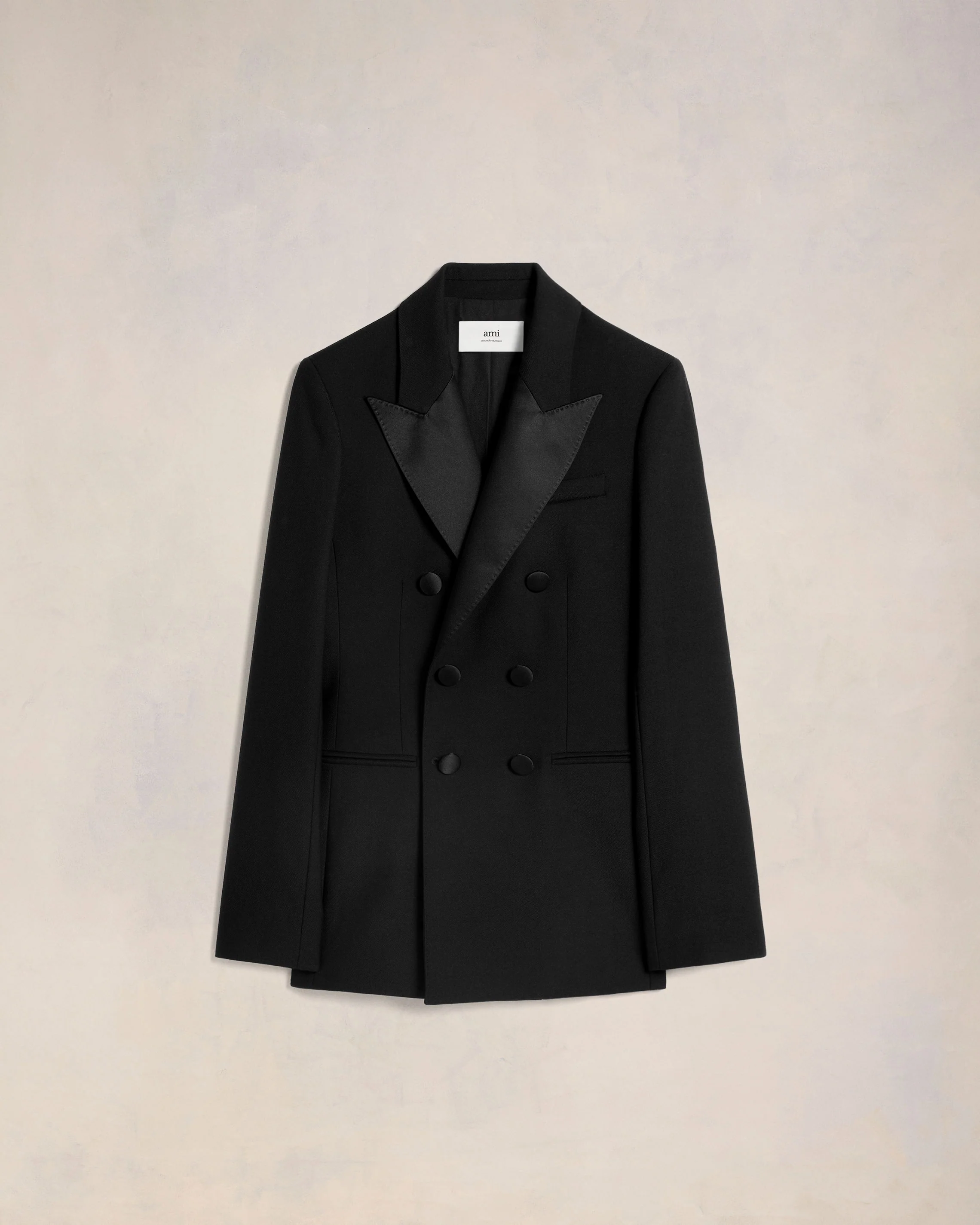 Black Double Breasted Jacket - leoleo123123