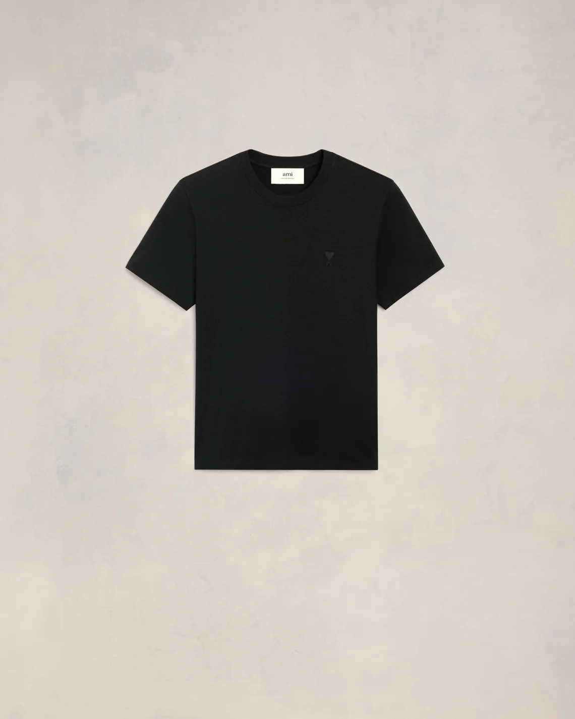 Black Jersey T-shirt | Ami De Coeur | Ami Paris US - leoleo123123