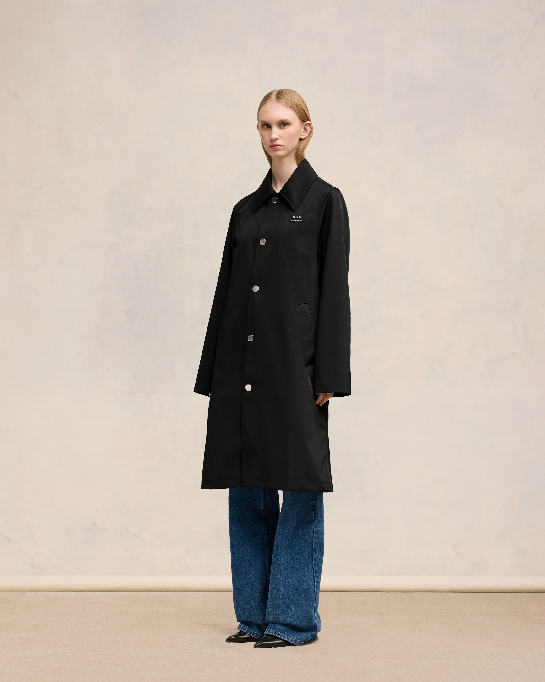 Black Ami Alexandre Mattiussi Raincoat - leoleo123123