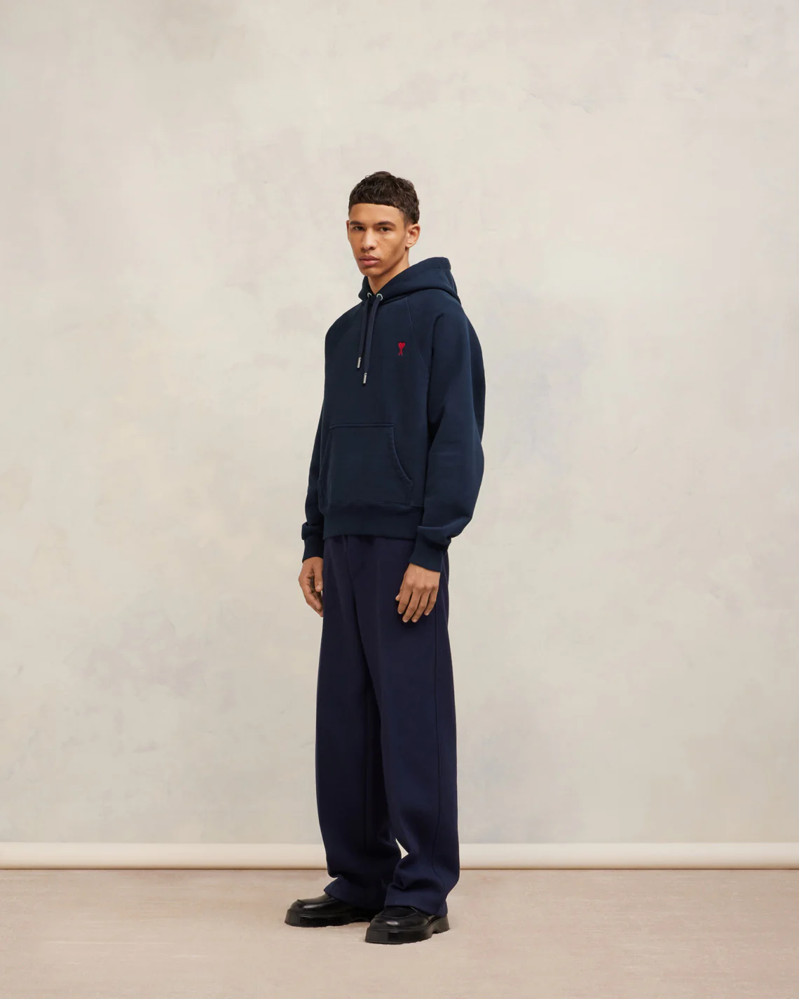 Hoodie Ami De Coeur Bleu Nuit - leoleo123123