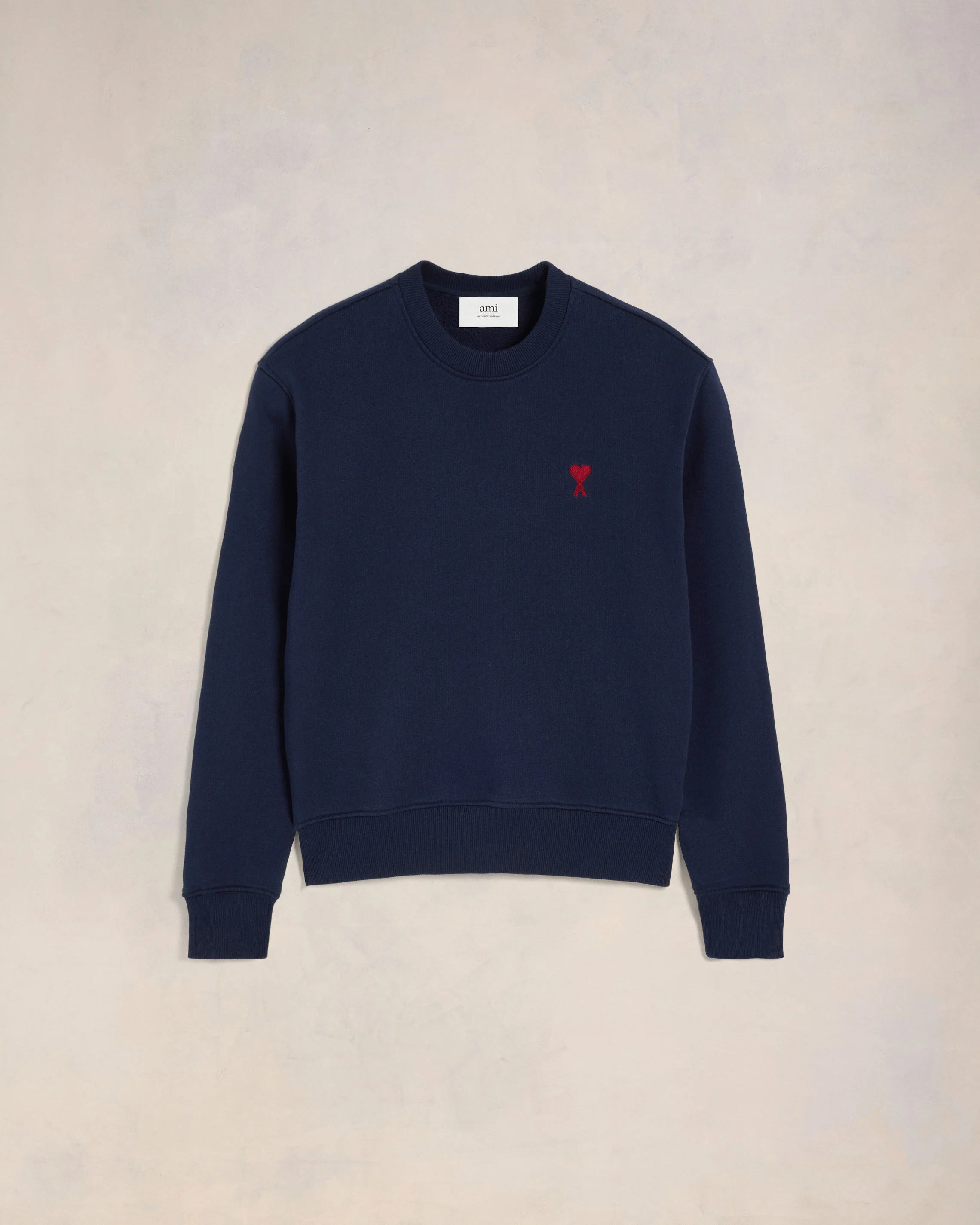 Night Blue Red Ami De Coeur Sweatshirt - leoleo123123