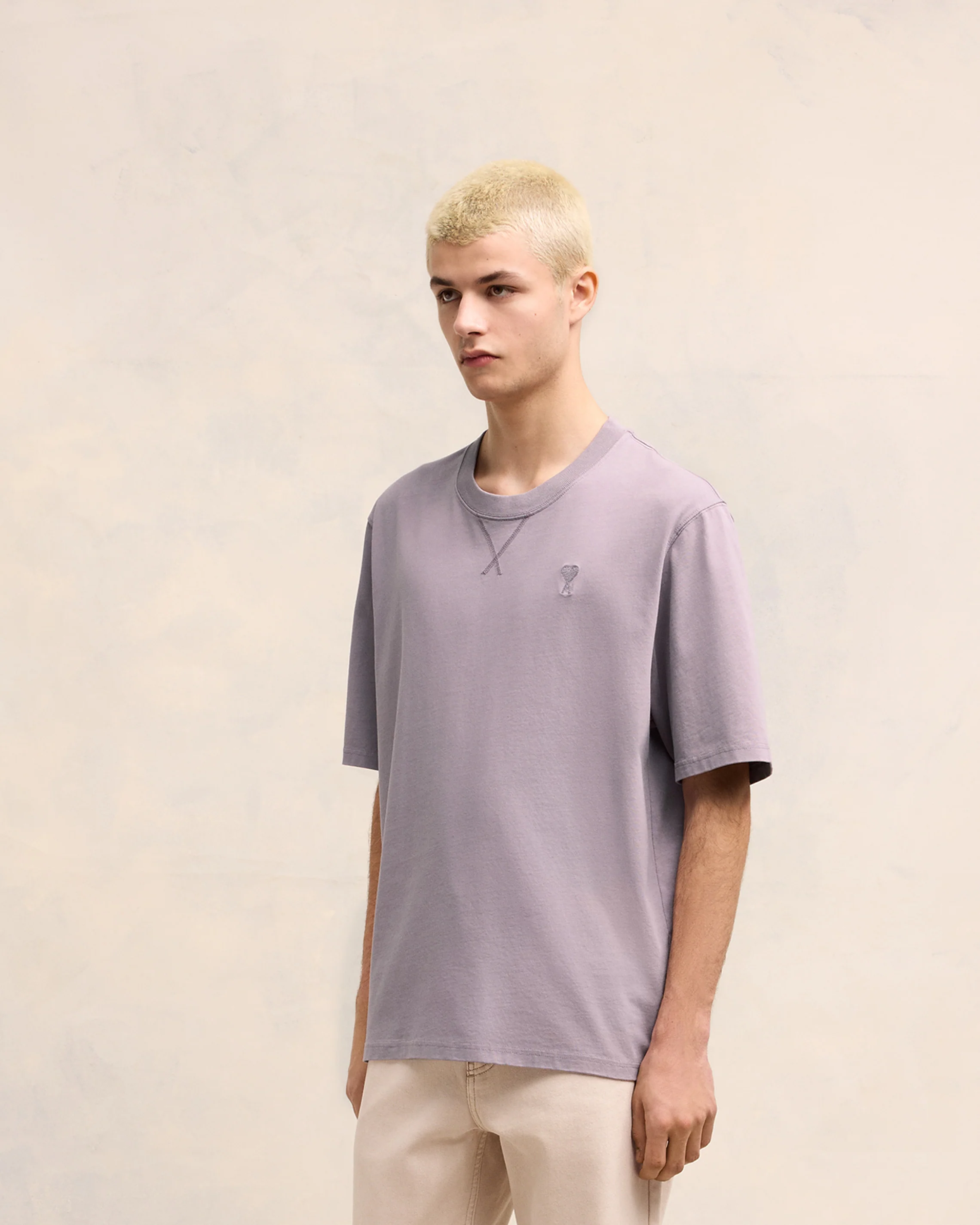 Lilac Ami De Coeur T-Shirt - leoleo123123