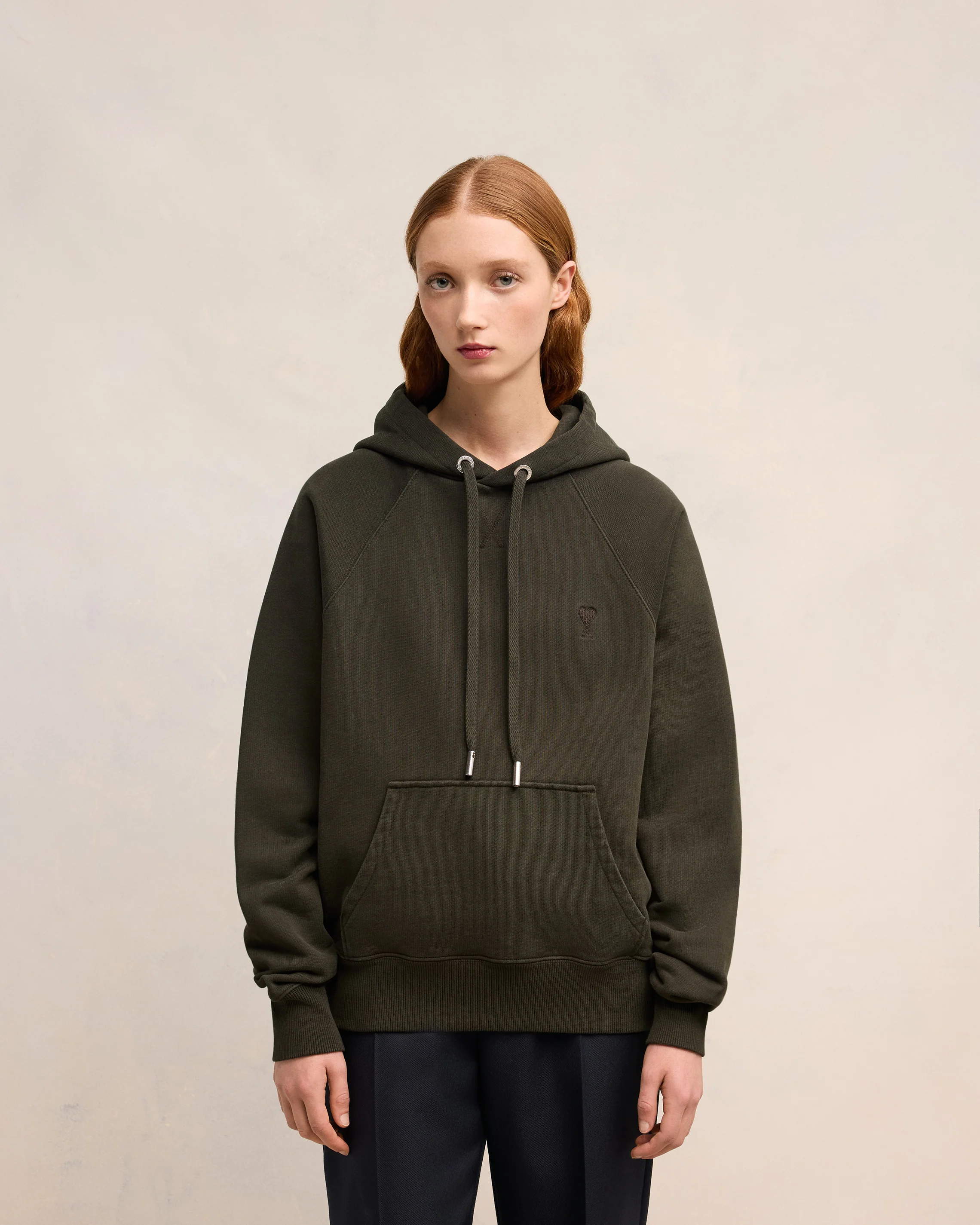 Dark Coffee Ami De Coeur Hoodie - leoleo123123