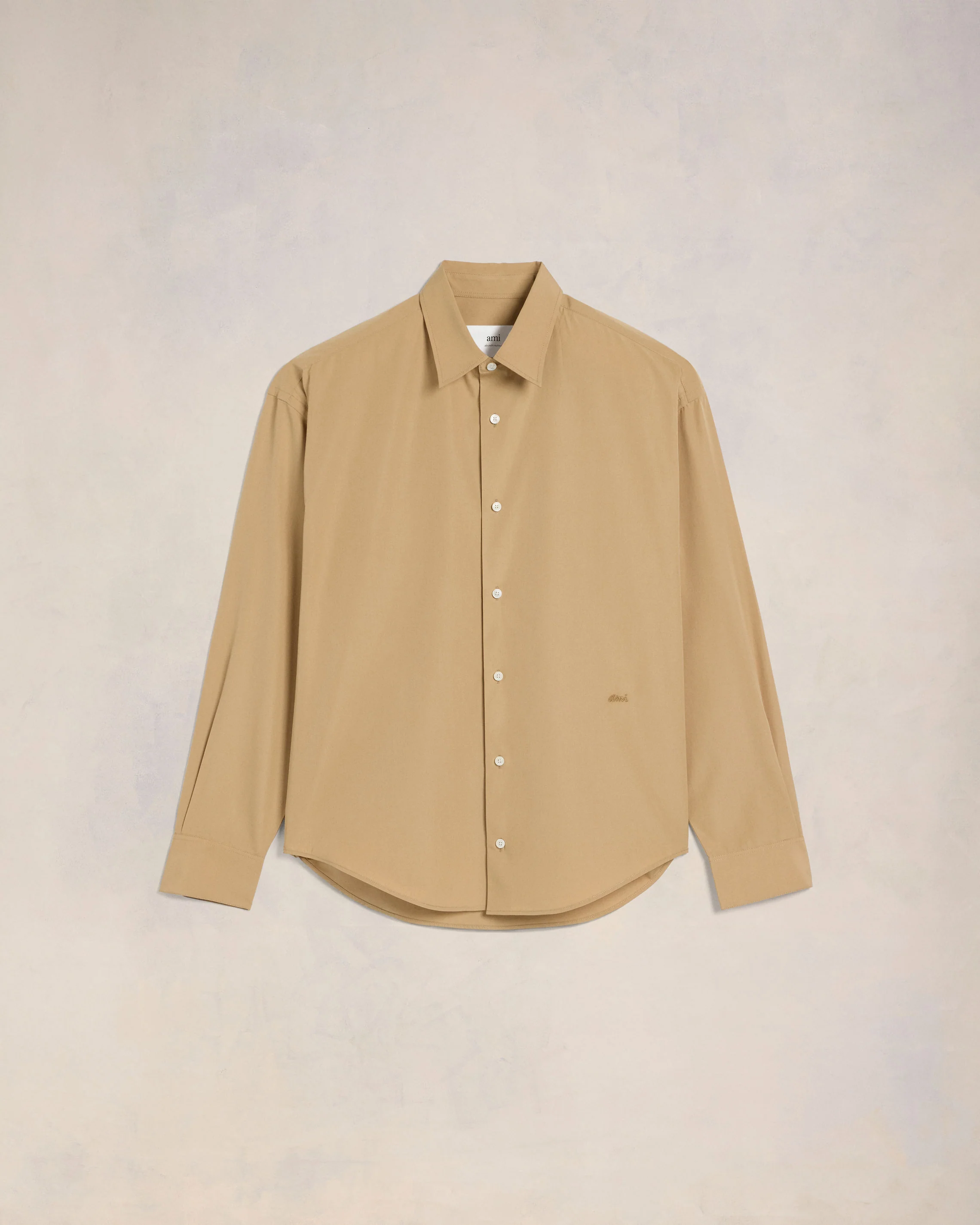 Sand Boxy Fit Shirt - leoleo123123