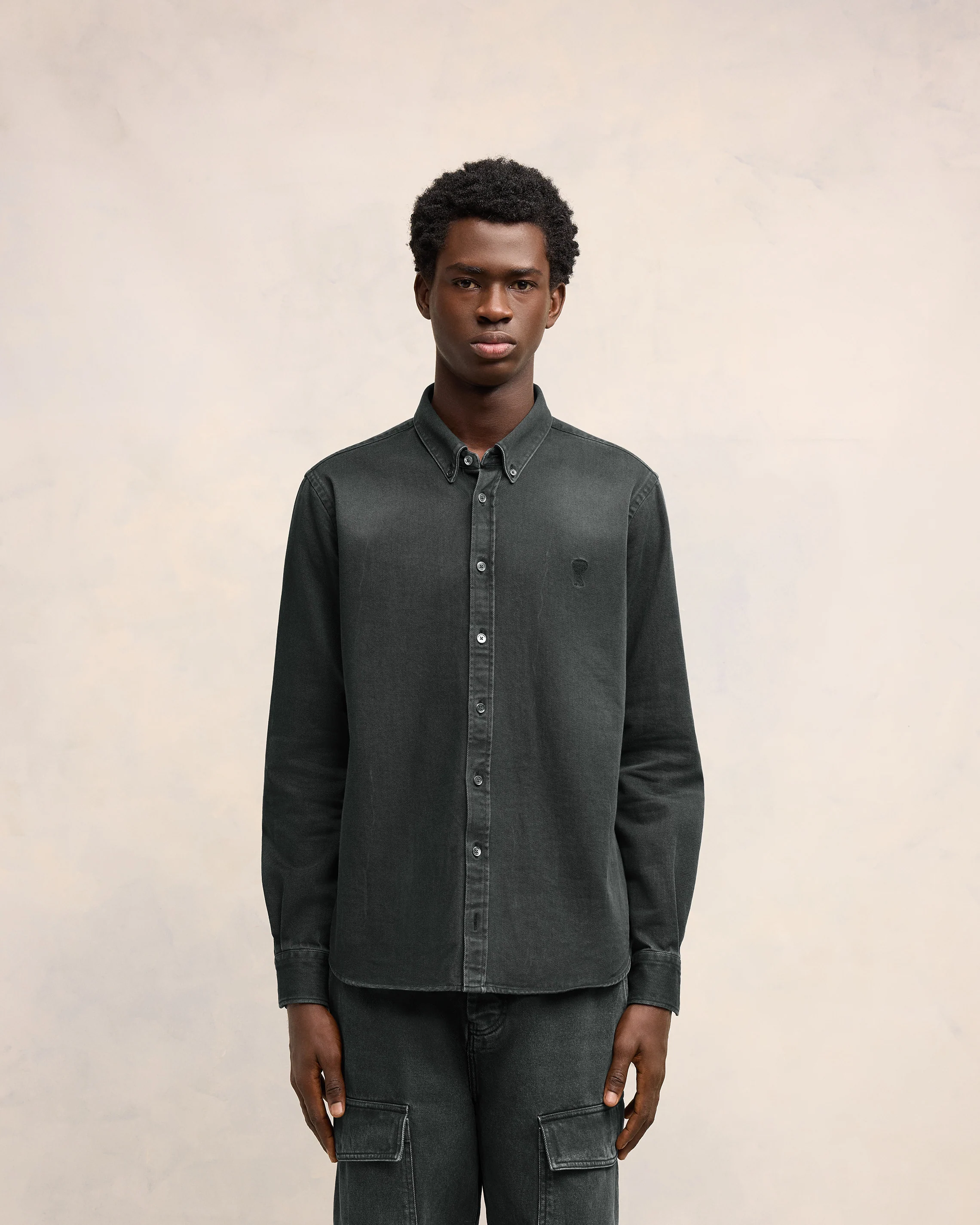 Cotton Twill Shirt | Ami De Coeur | Ami Paris US - leoleo123123