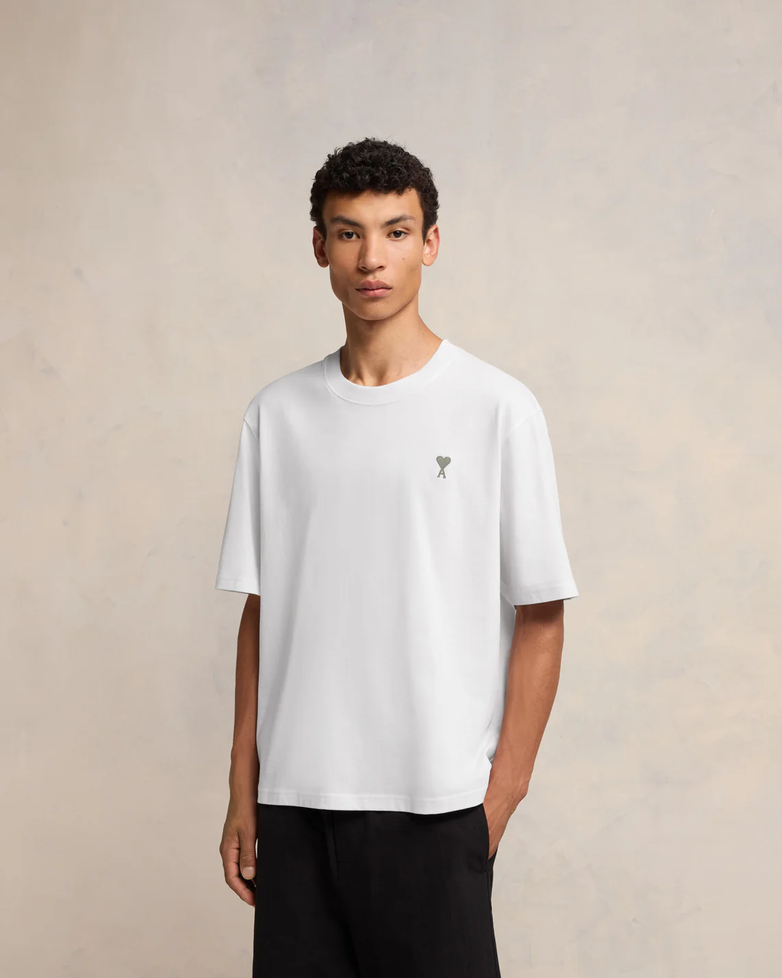 White/Sage Ami De Coeur T-Shirt - leoleo123123