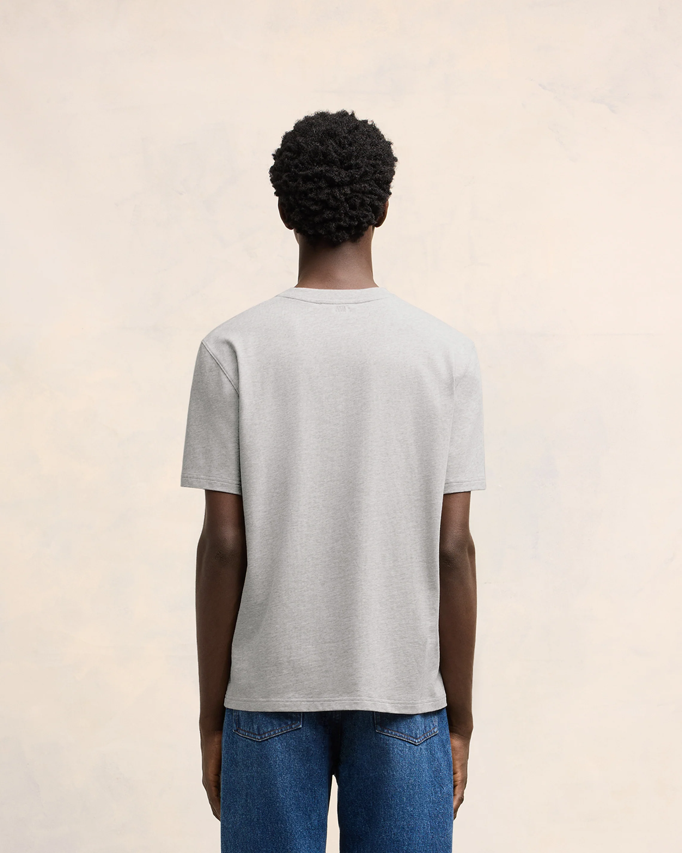 Heather Ash Grey Ami De Coeur T-Shirt - leoleo123123