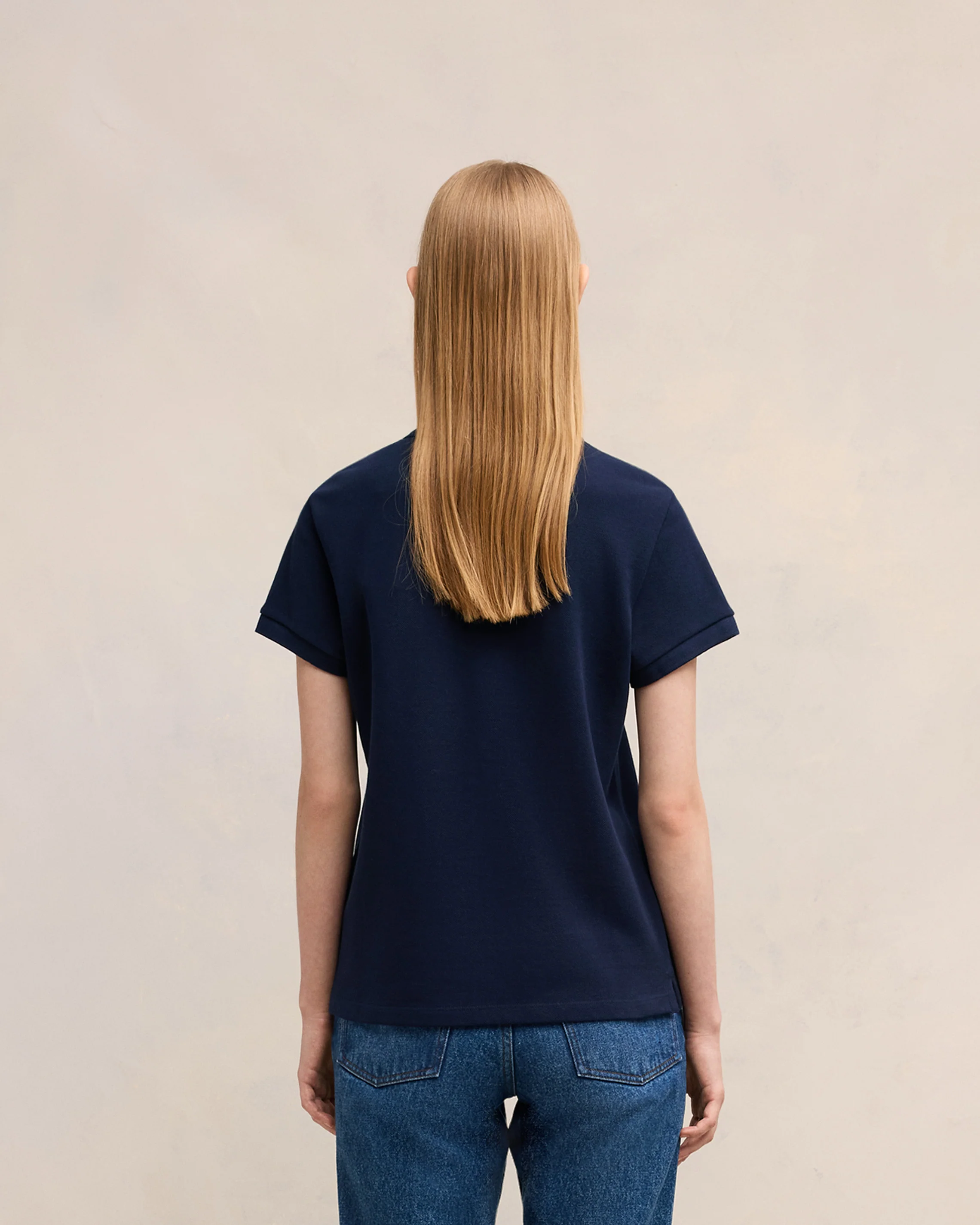 Night Blue Ami De Coeur Polo Shirt - leoleo123123