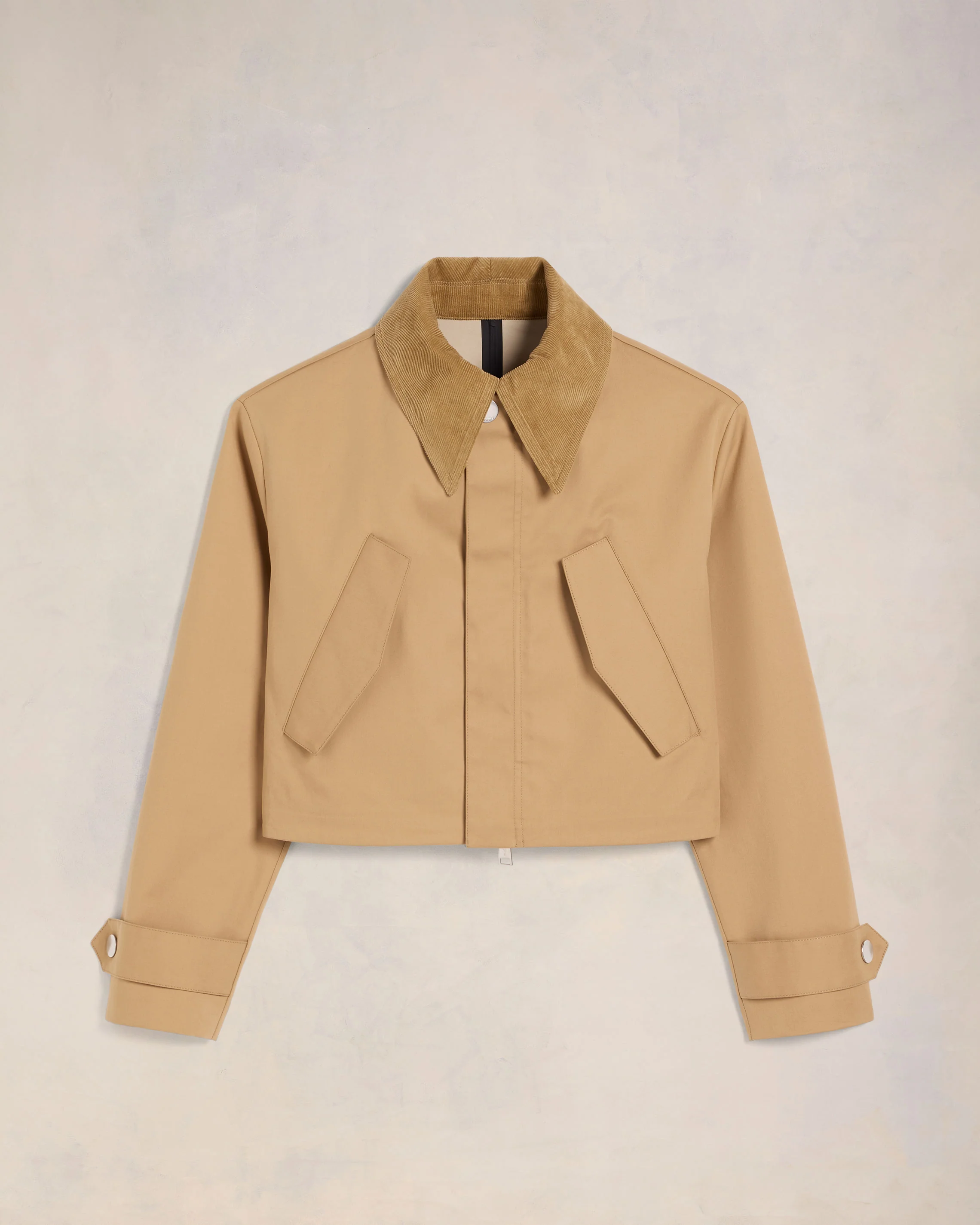 Sand/ Light Beige Short Jacket - leoleo123123