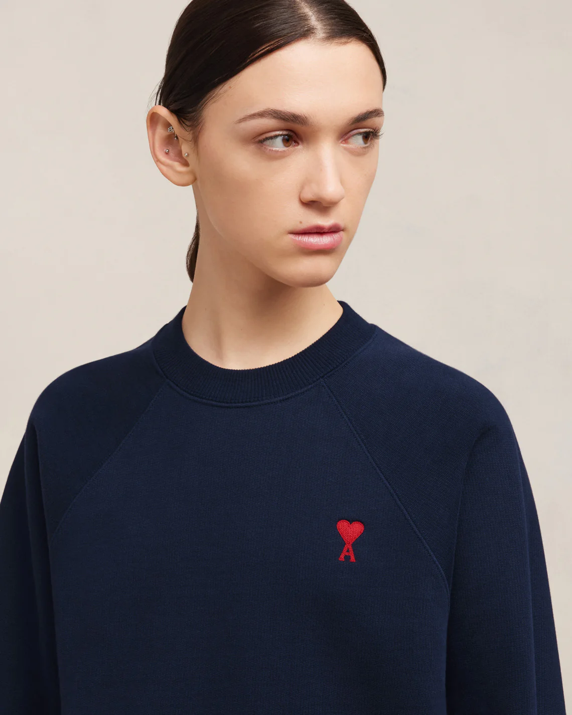 Night Blue Ami De Coeur Sweatshirt - leoleo123123